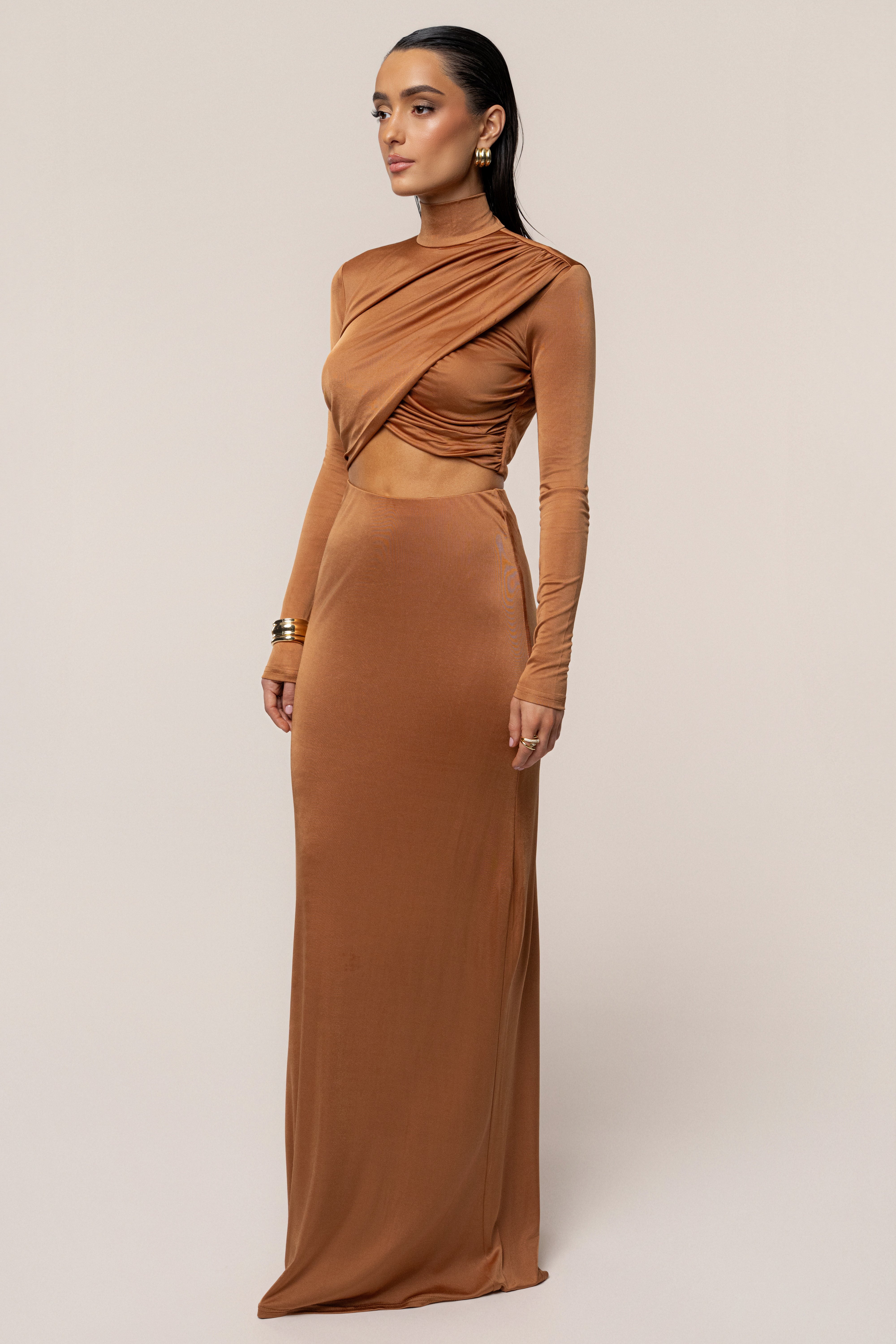 Copper Nessa Slinky Top