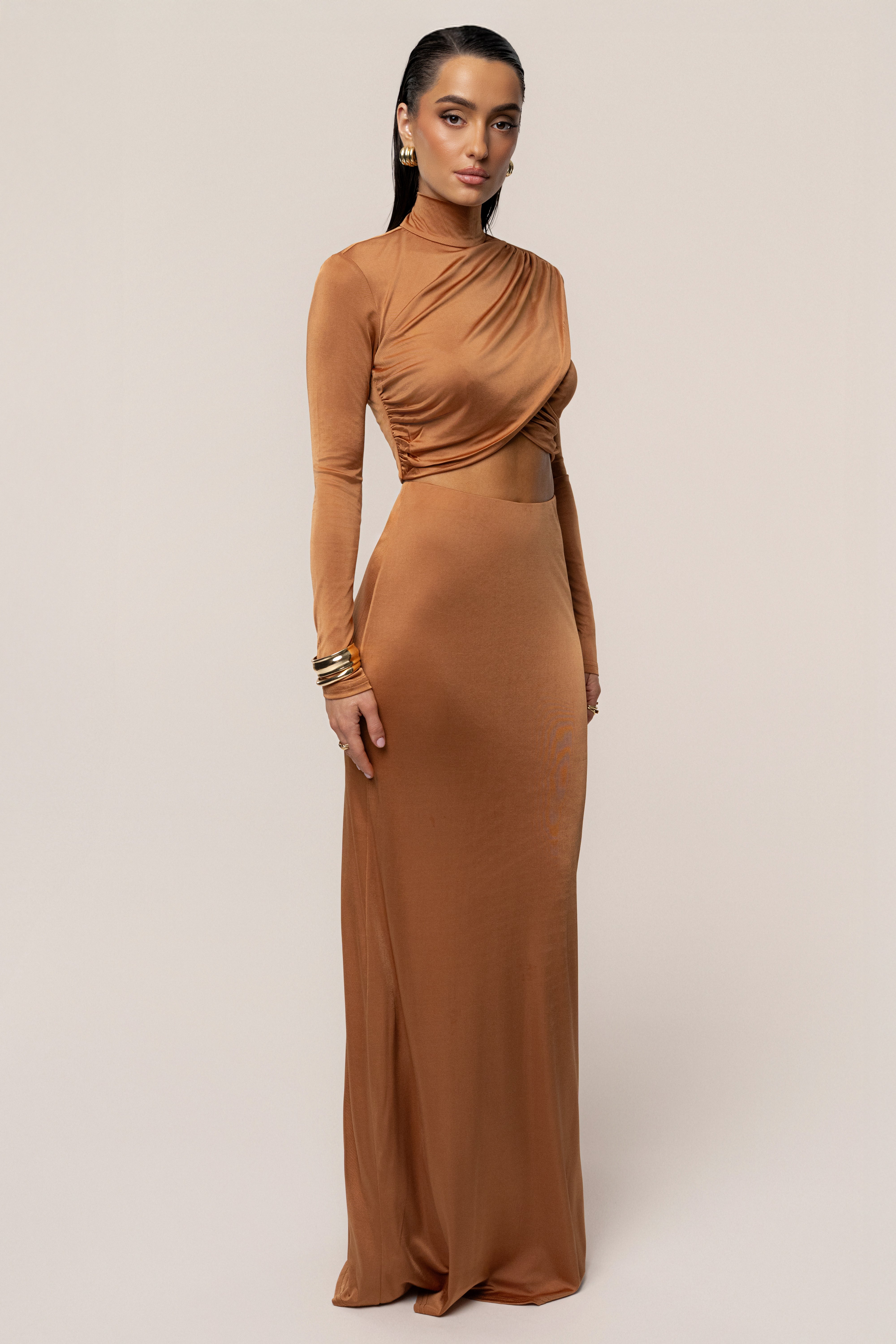 Copper Nessa Slinky Top