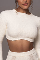 Ivory Moments Sweater Knit Skirt Set - JLUXLABEL