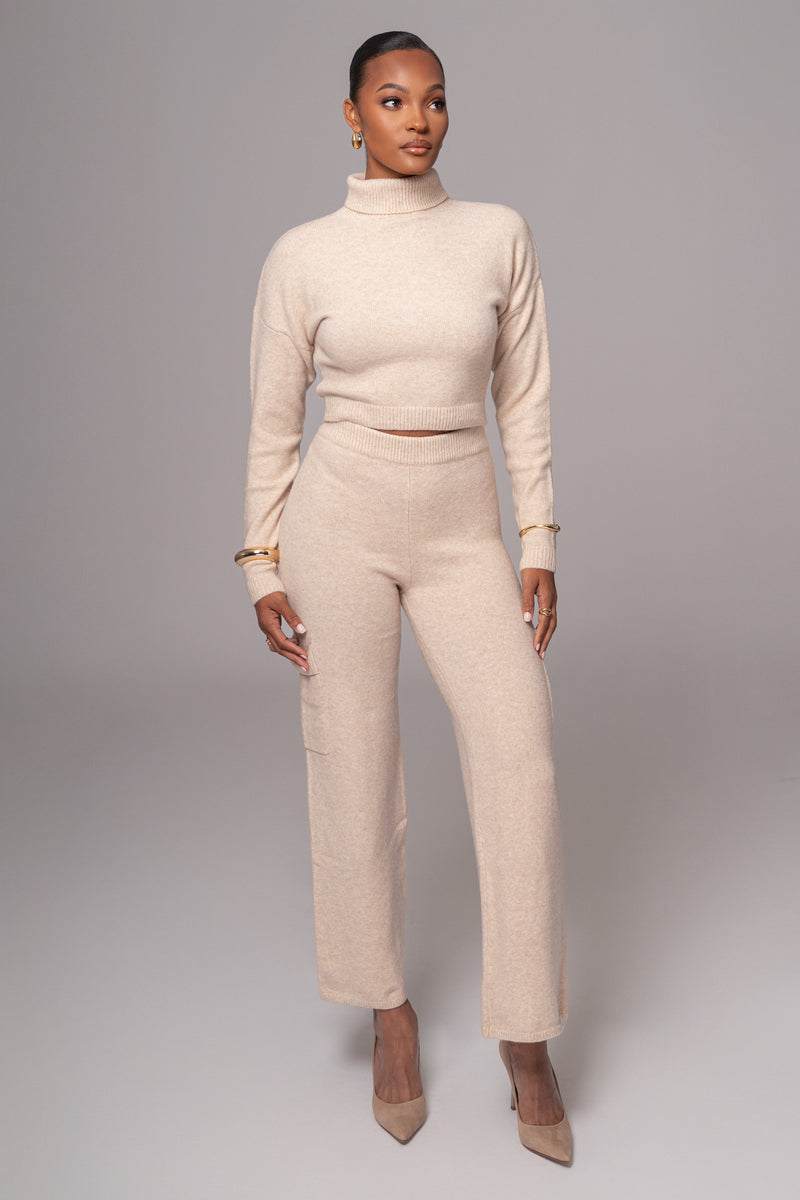 Buttercream Chelsey Knit Pant Set