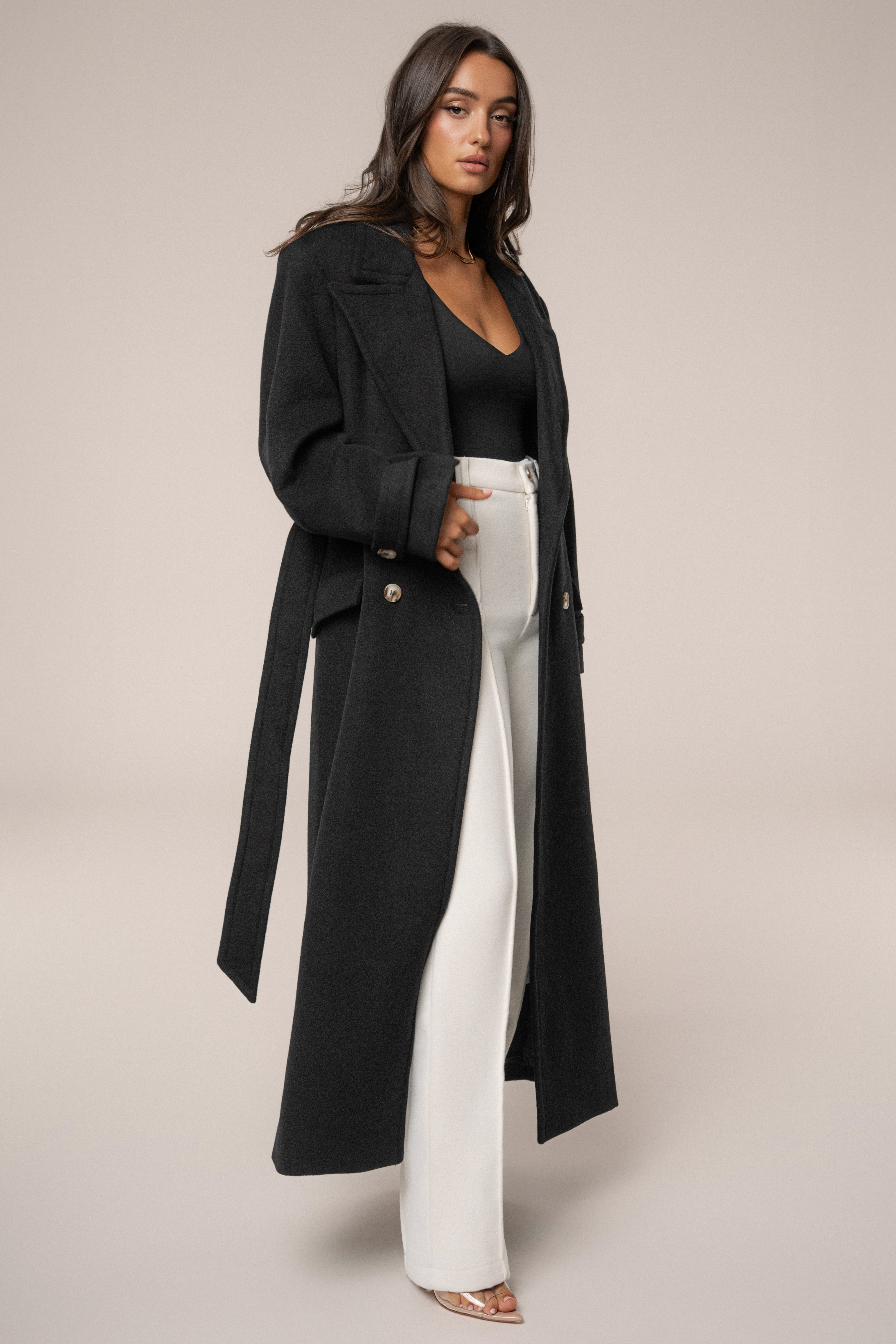 PRE-ORDER Black Empire Longline Coat