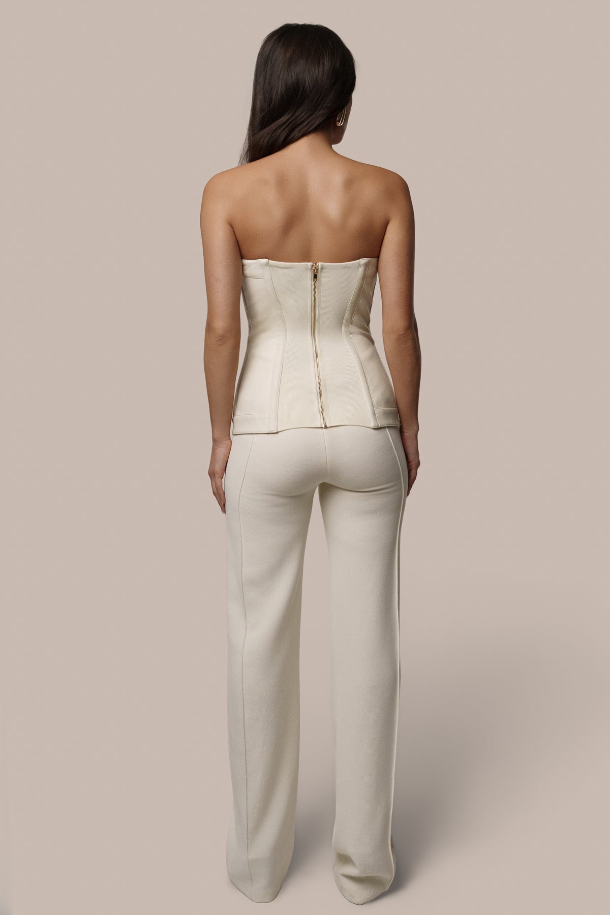 PRE-ORDER Cream Élan Corset Top
