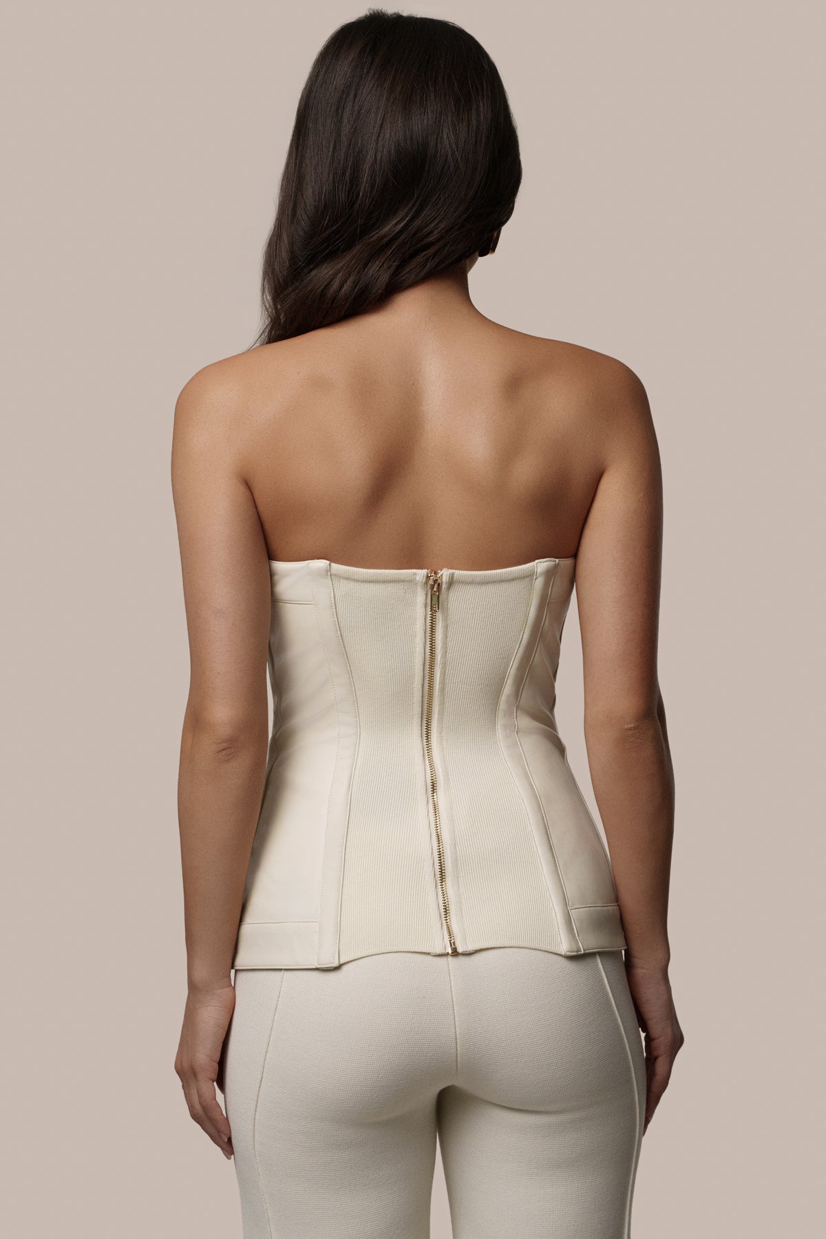 PRE-ORDER Cream Élan Corset Top