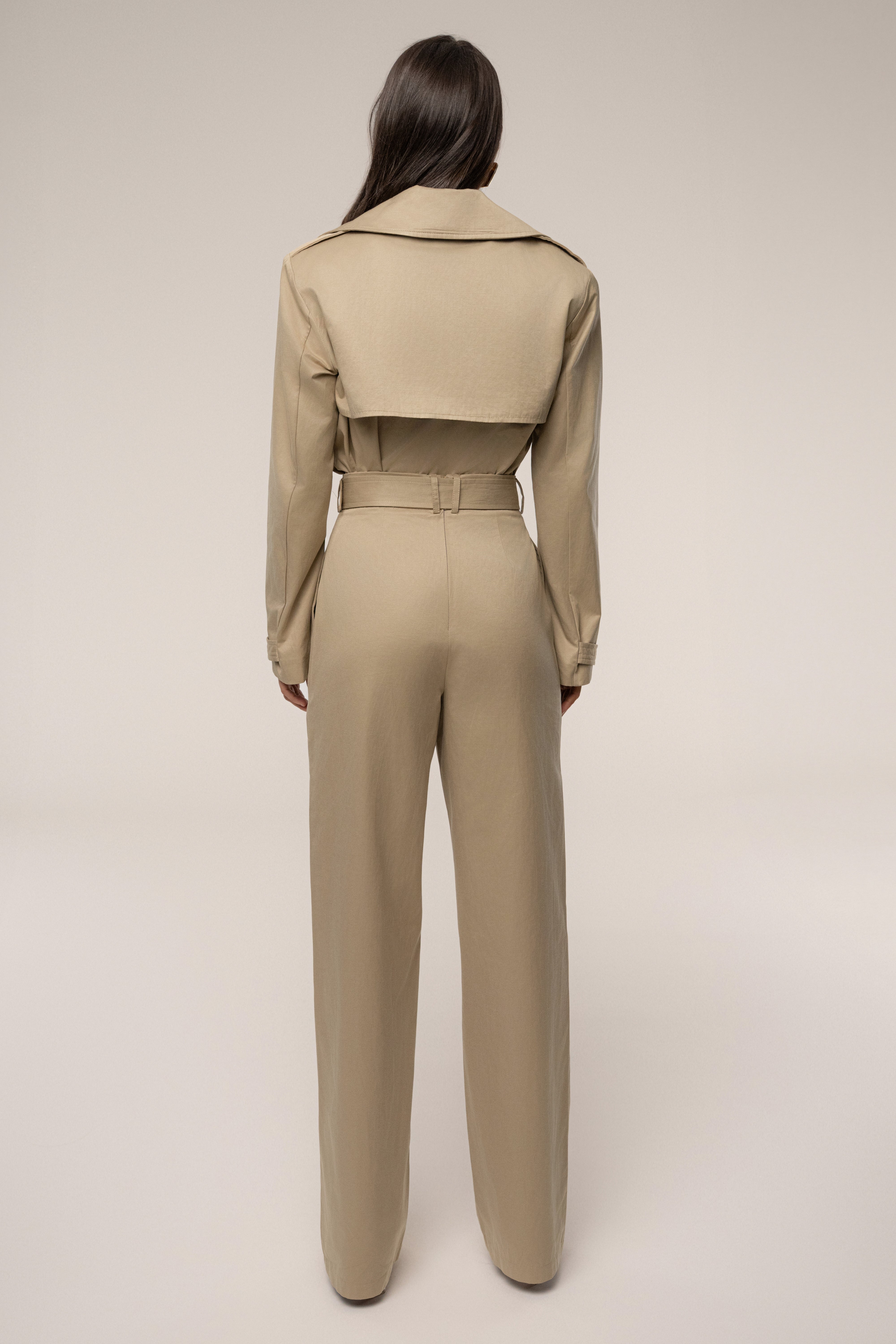 KhaKi Uncharted Belted Trouser