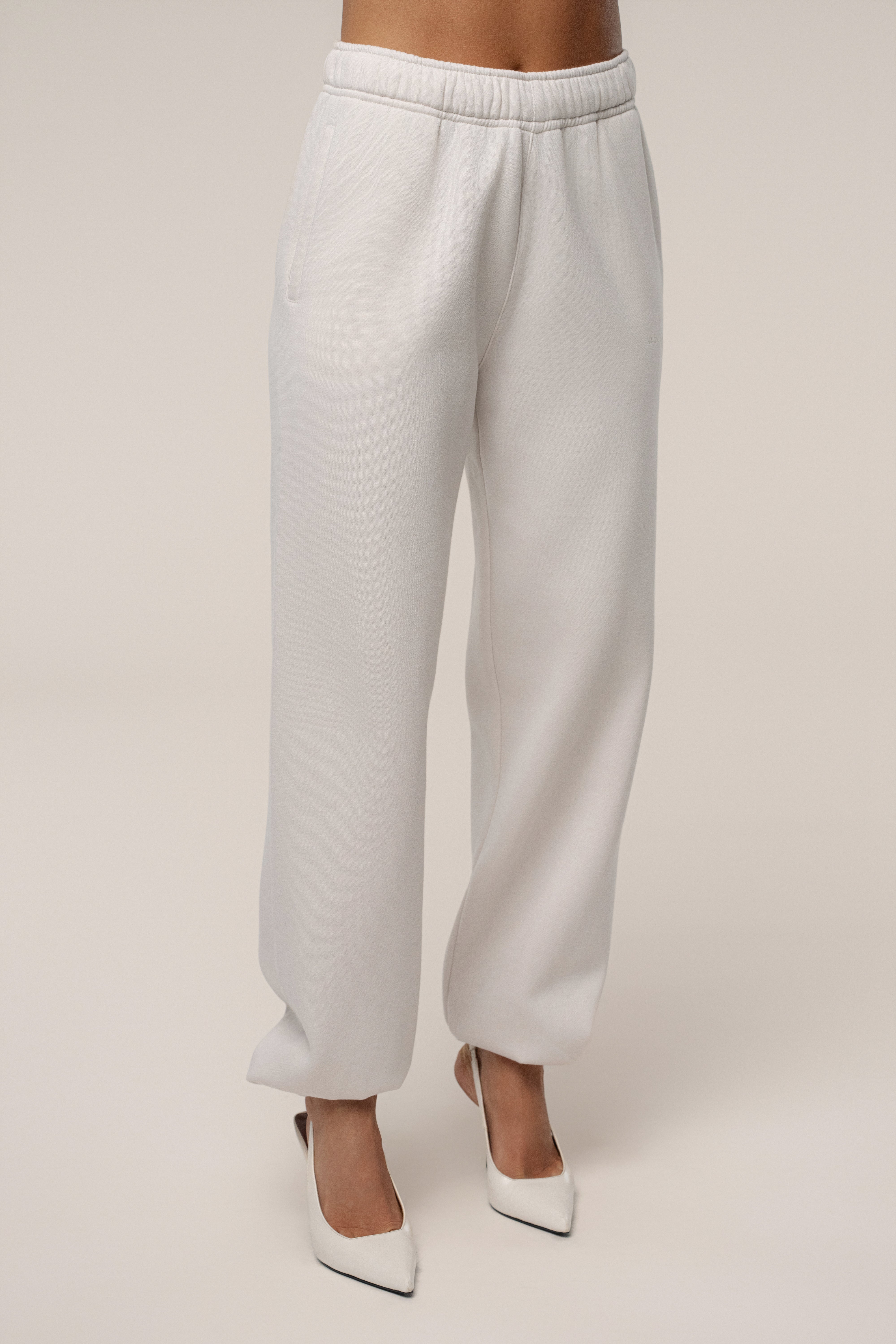 Bone JLUXLABEL Logo Sweatpants