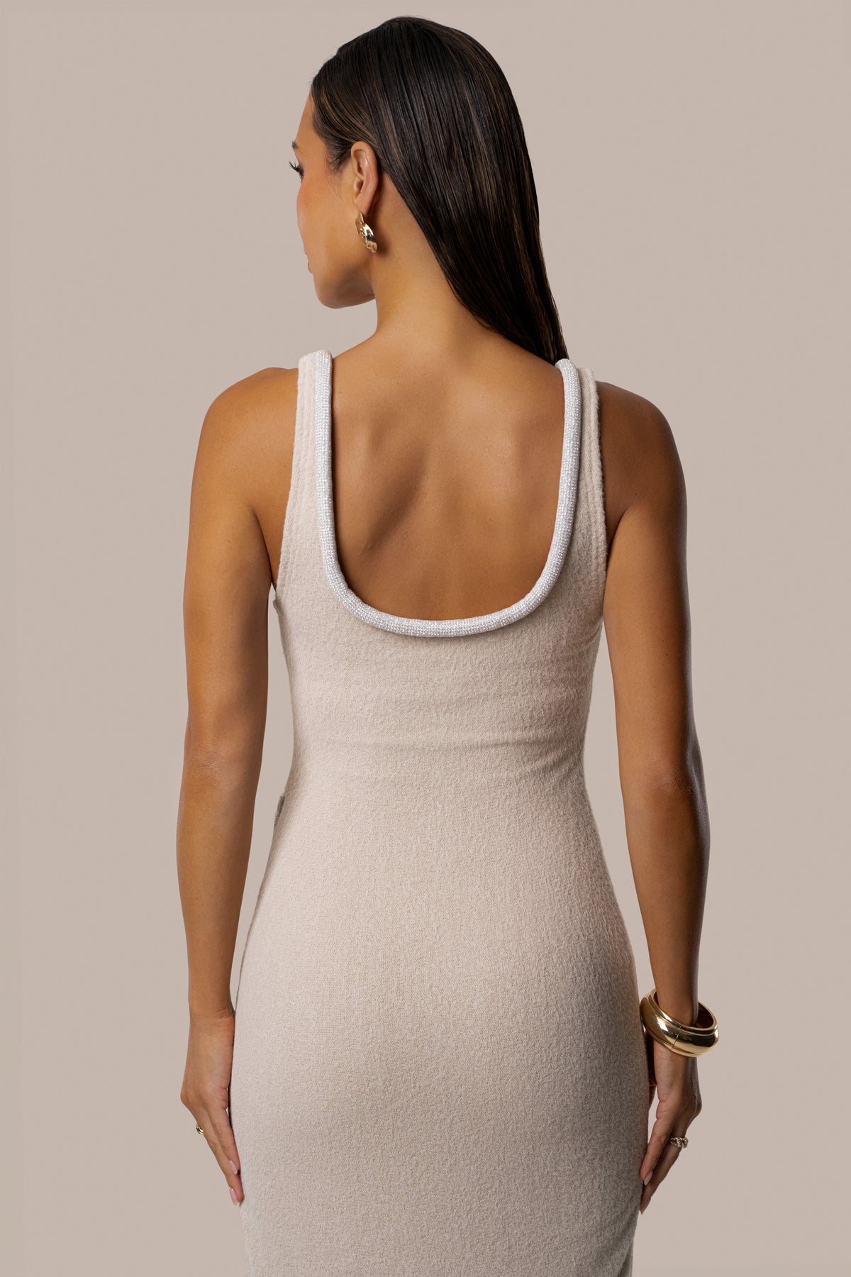 Stone Merlot Nights Maxi Dress