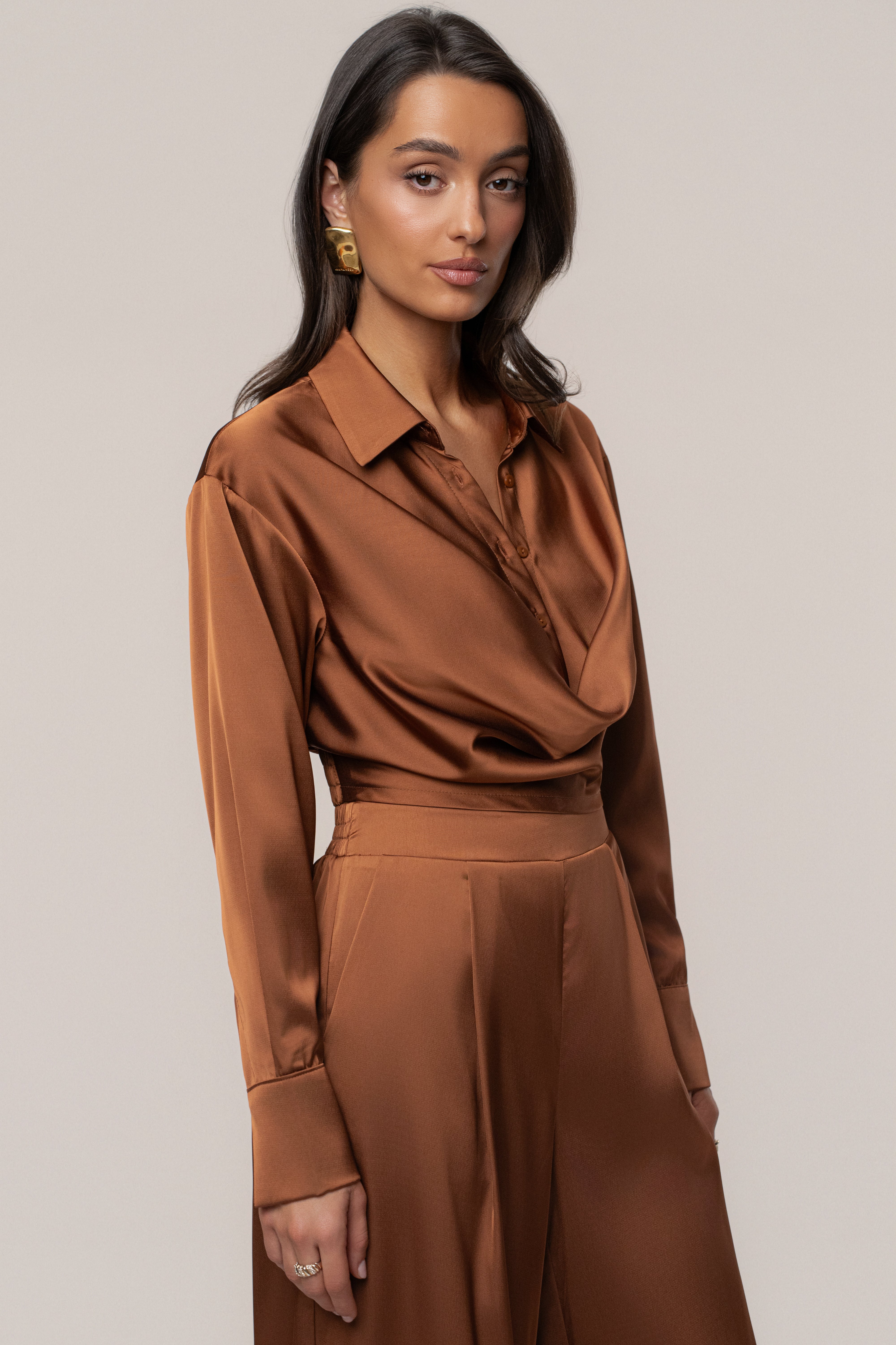 Pecan Infinite Radiance Pant set