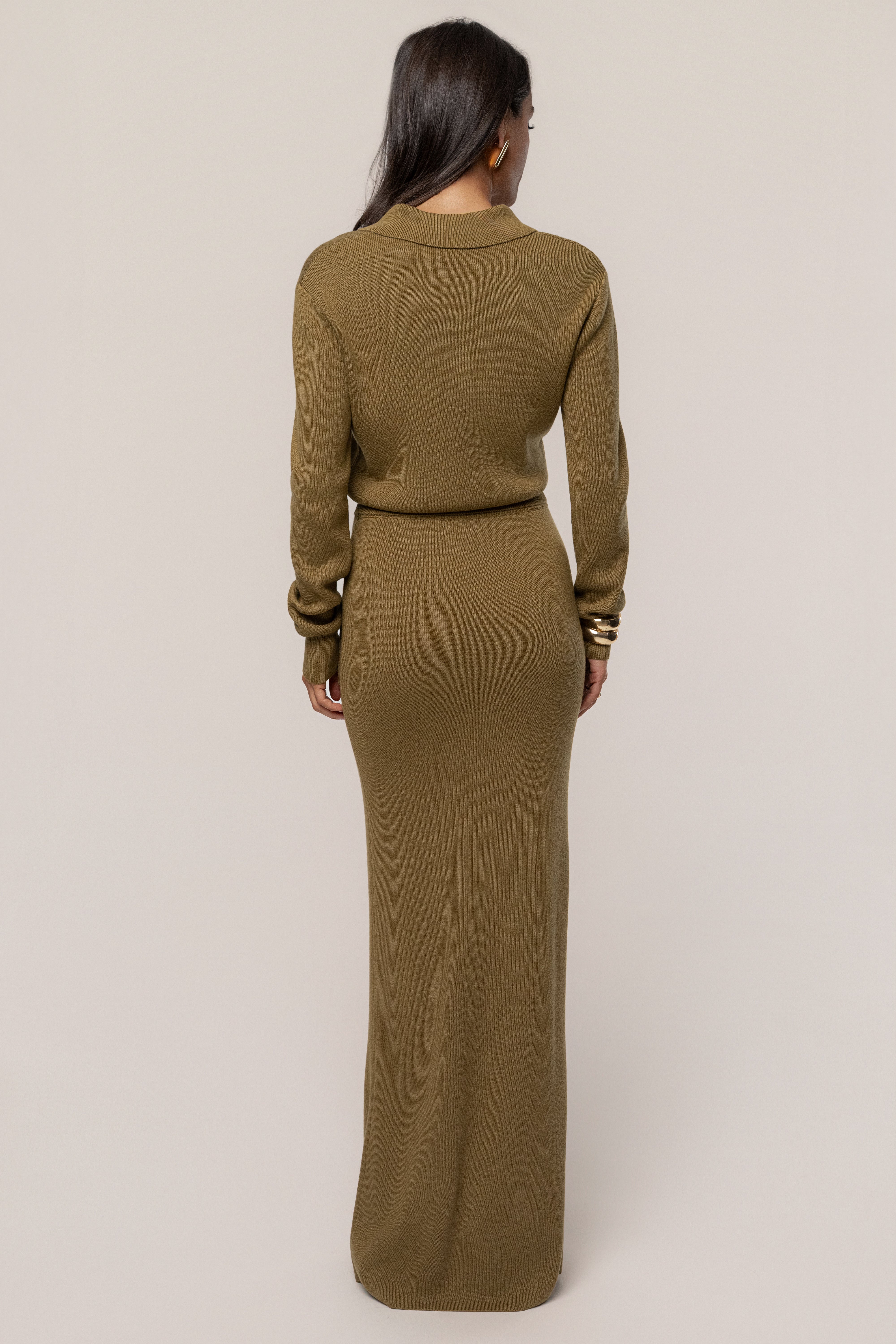 Olive Fall Bliss Knit Top - JLUXLABEL