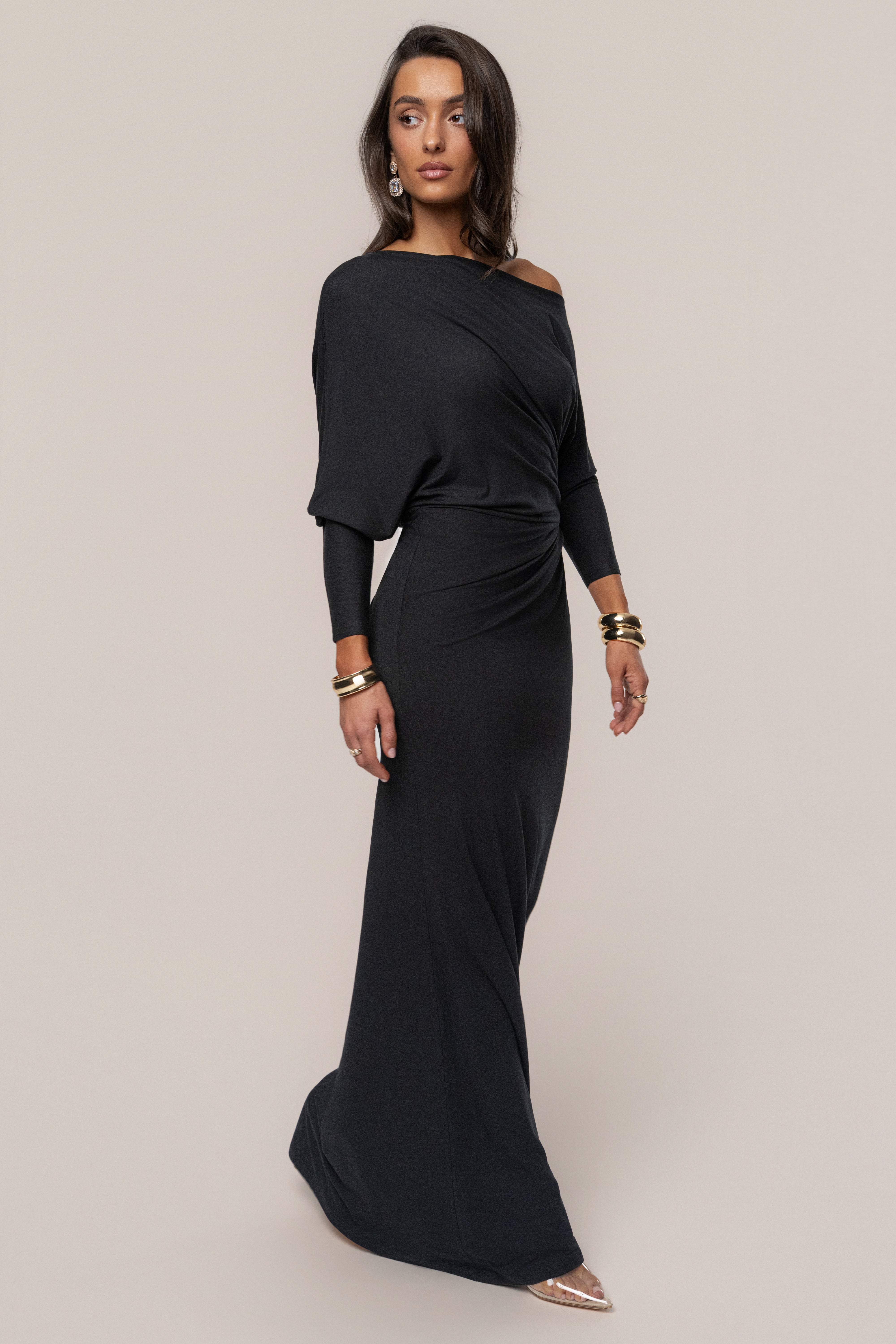 Black Eternal Obsession Maxi Dress