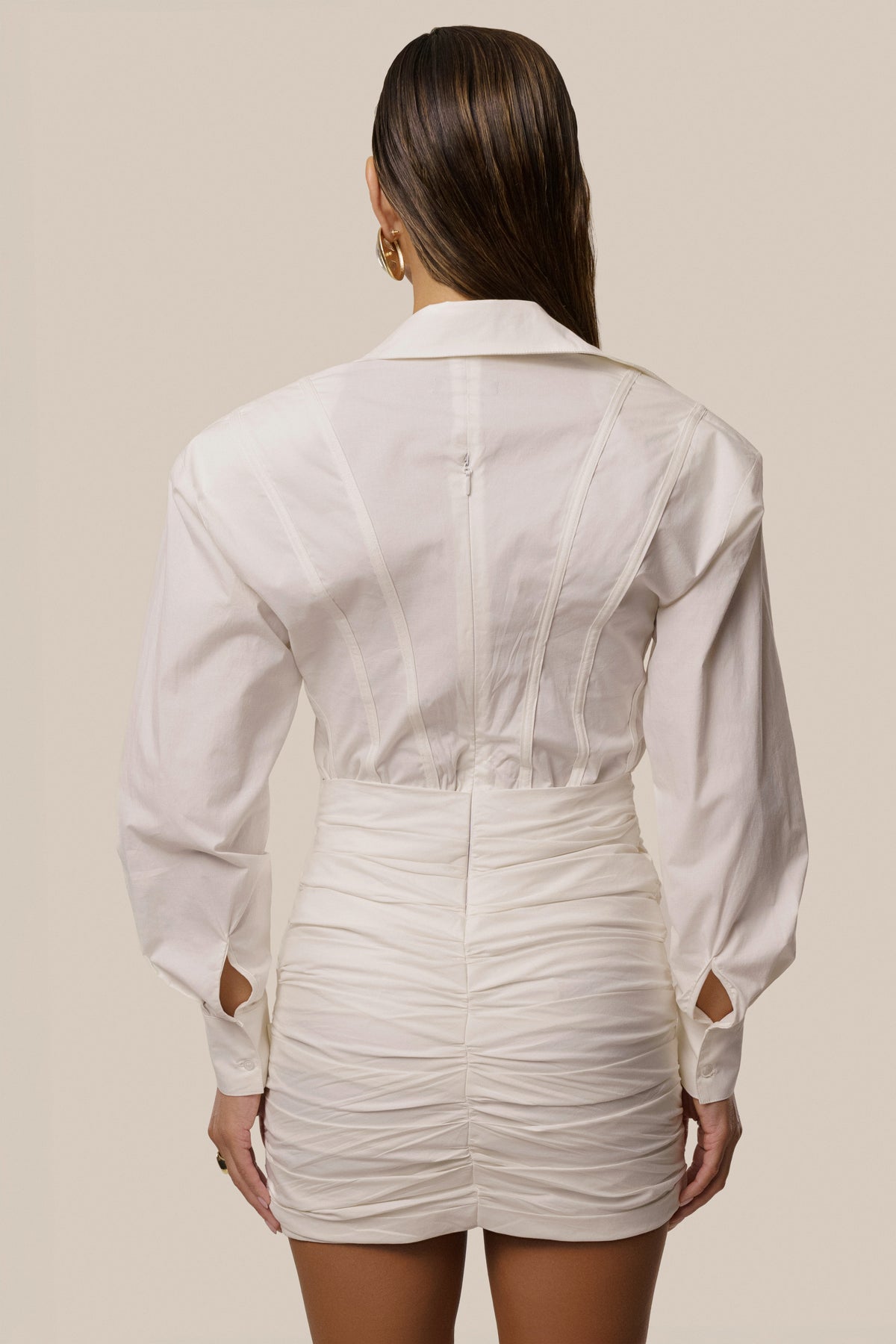 Cream City Girl Shirt Dress