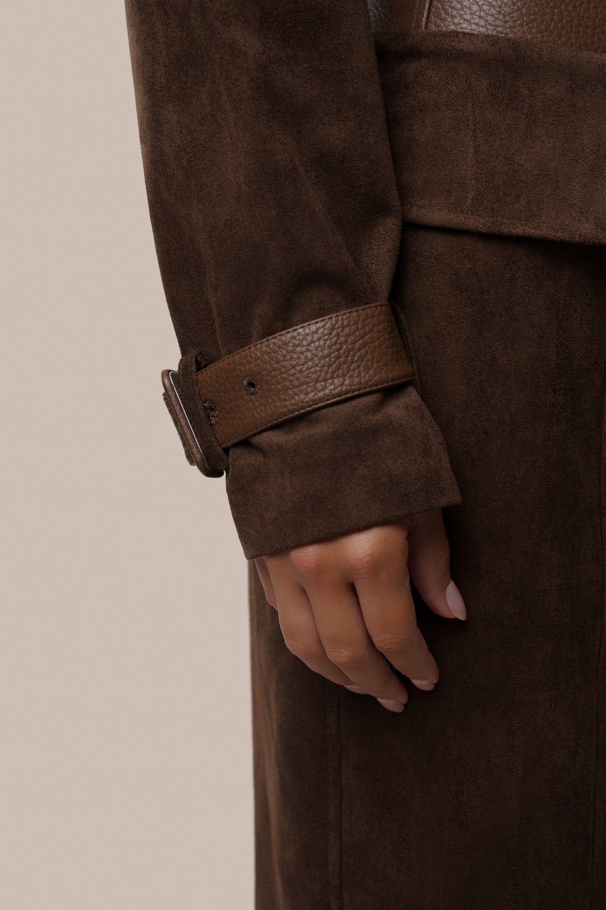 Chocolate Upper East Cropped Jacket - JLUXLABEL