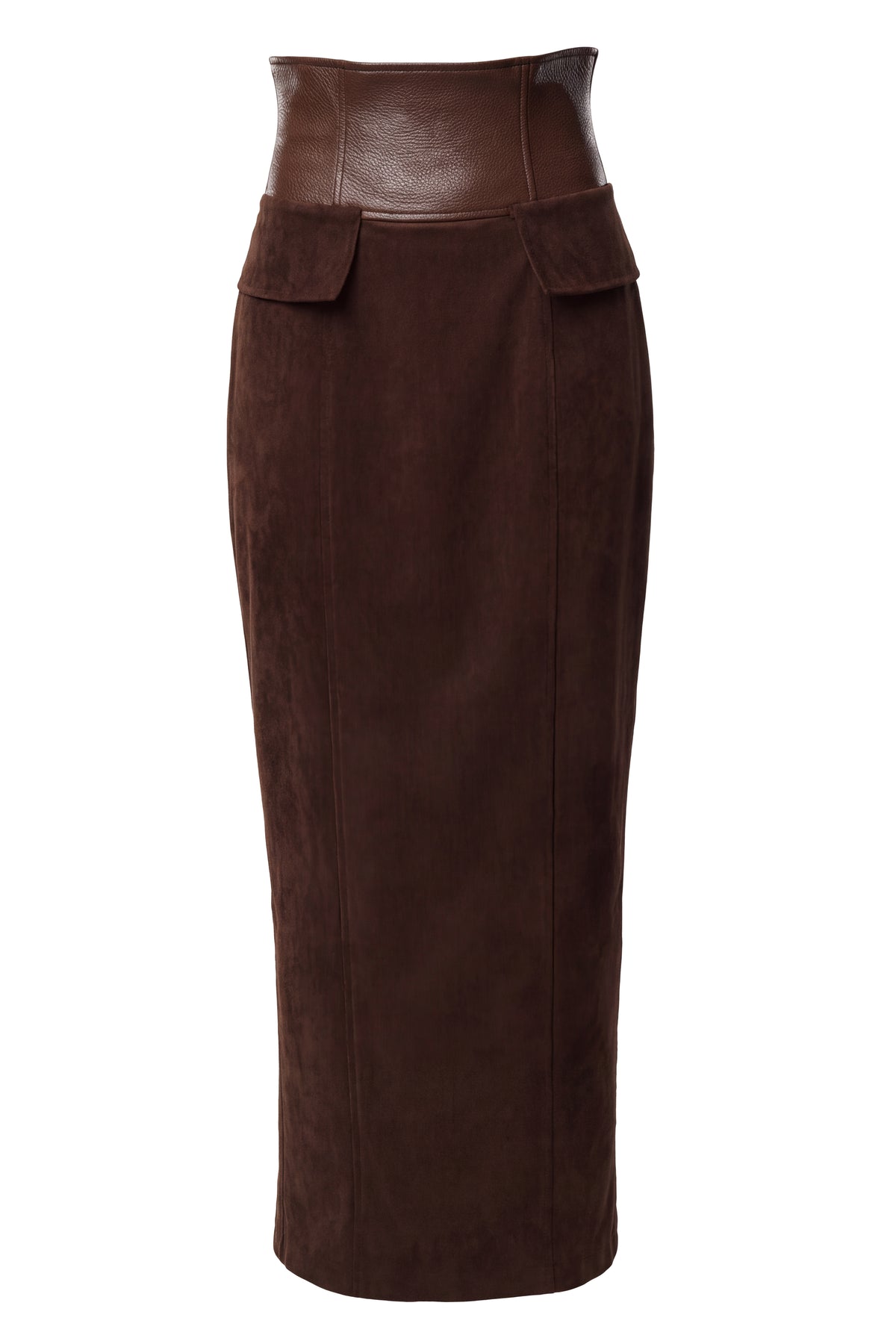 PRE-ORDER Chocolate Upper East Maxi Skirt