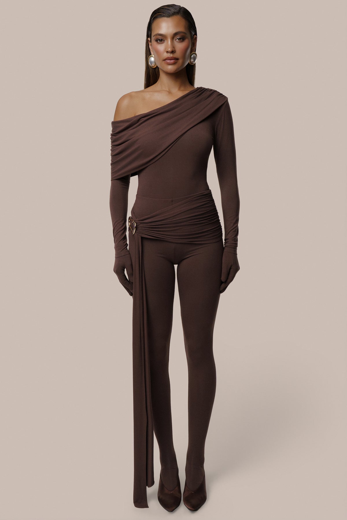 Chocolate Evening Plans Bodysuit - JLUXLABEL