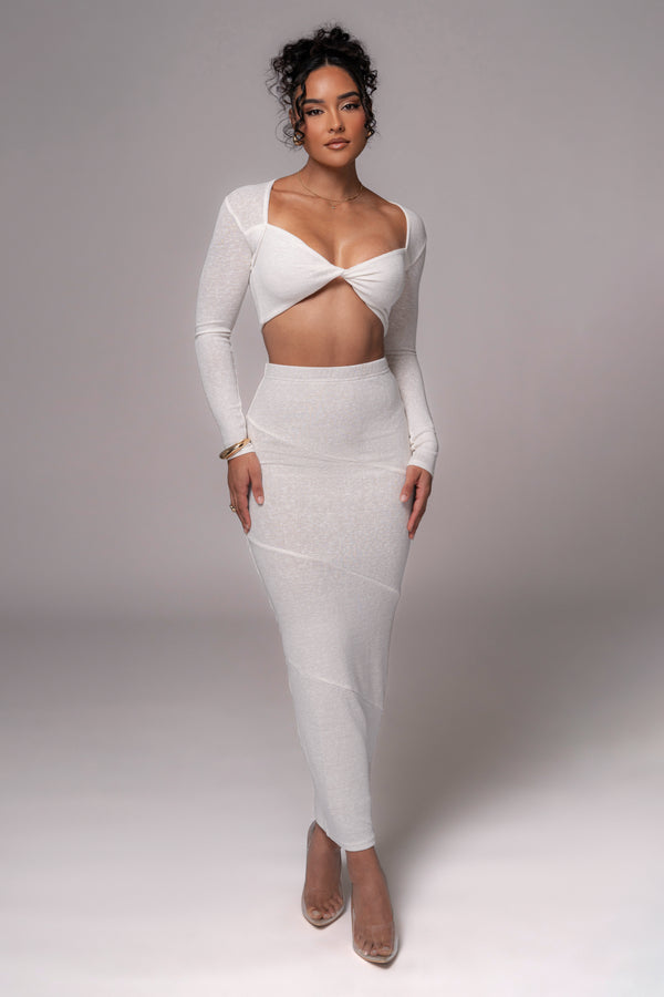 Ivory All About You Skirt Set