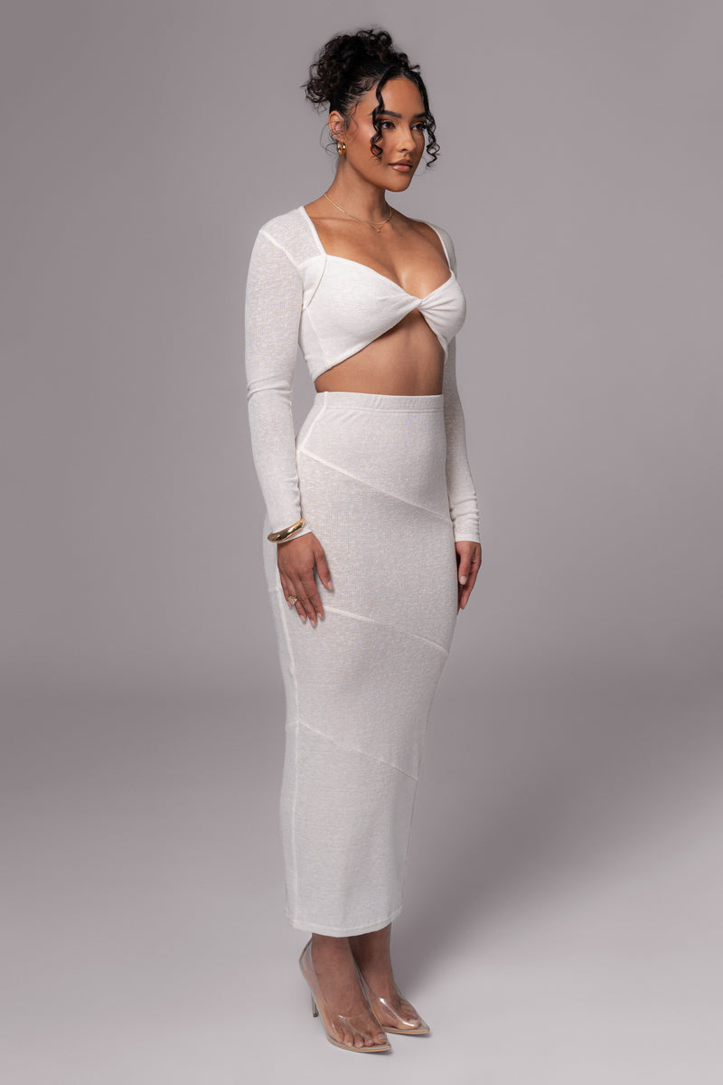 Ivory All About You Skirt Set