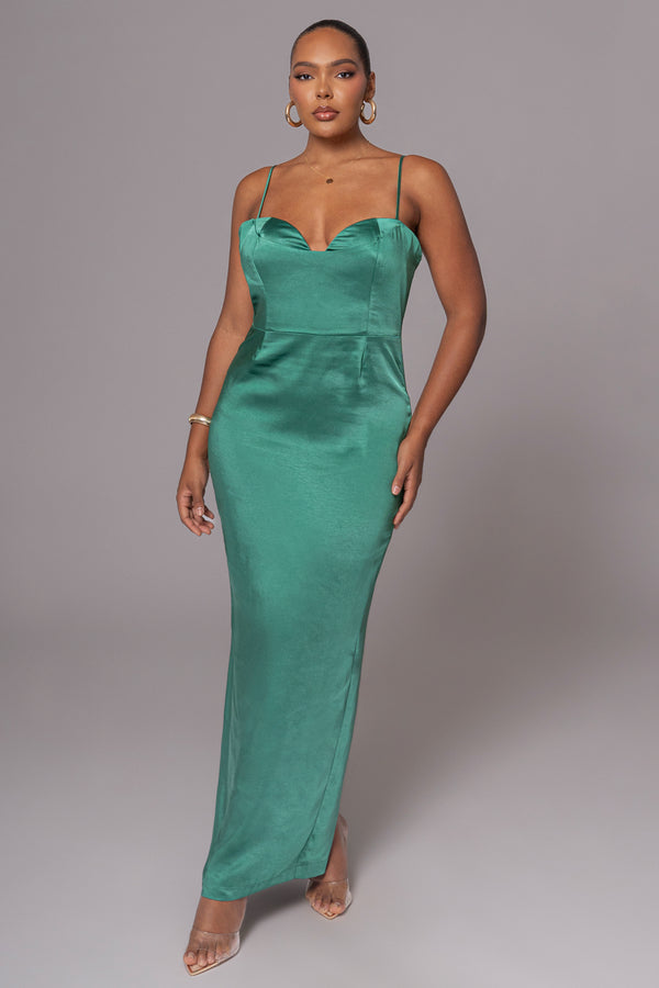 Robe Maxi Green Moment In Time