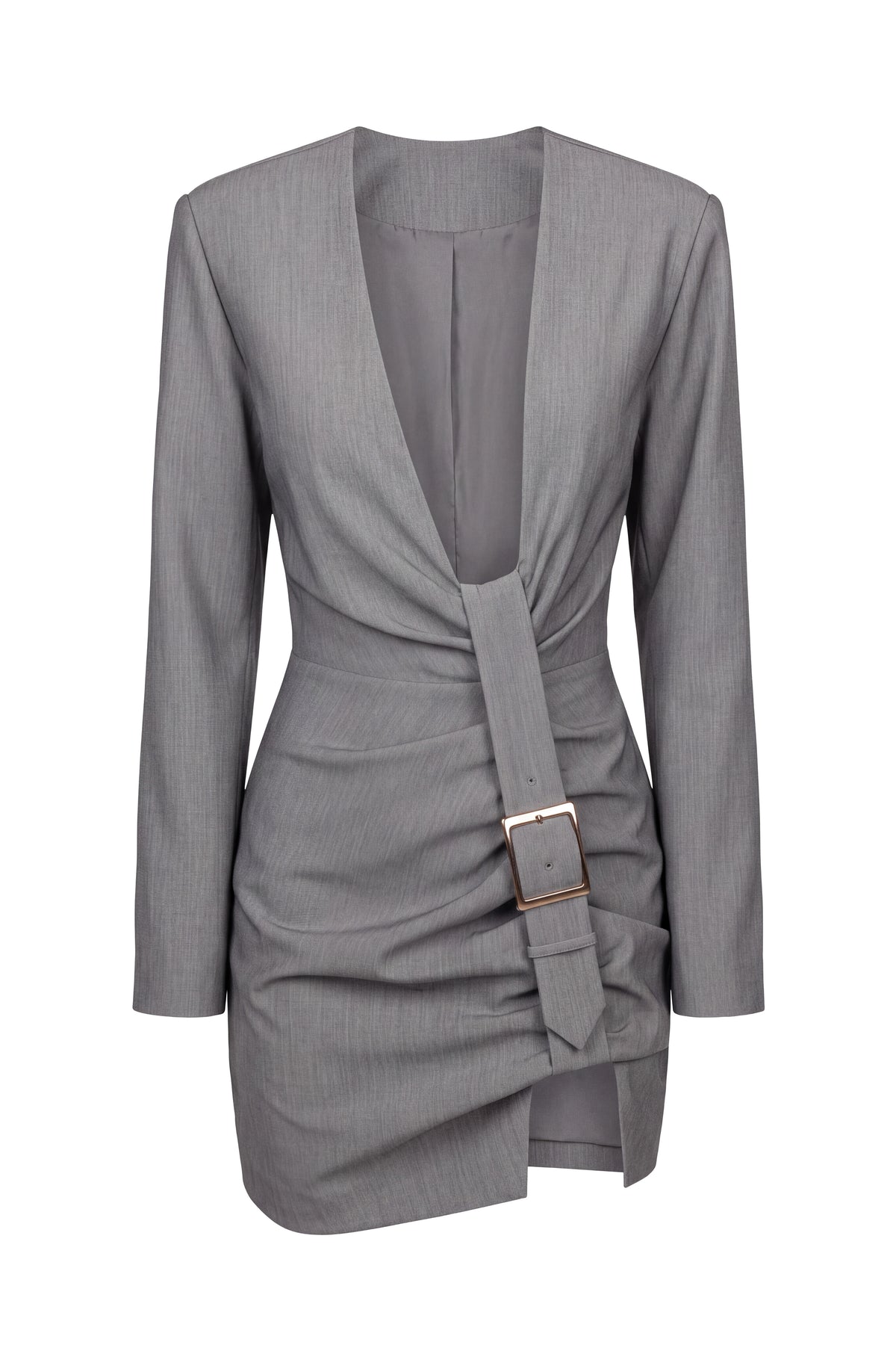 Charcoal Own the Room Mini Dress