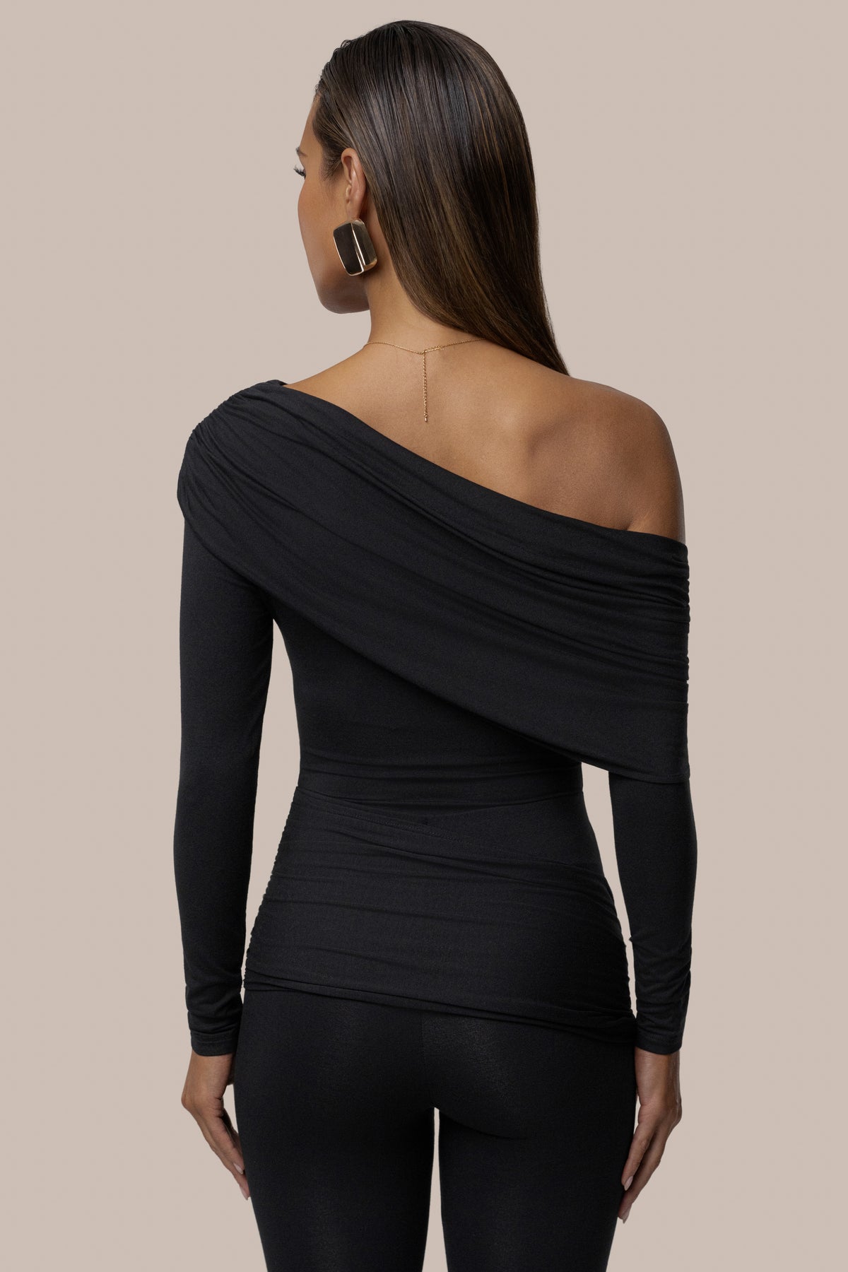Black Evening Plans Bodysuit - JLUXLABEL
