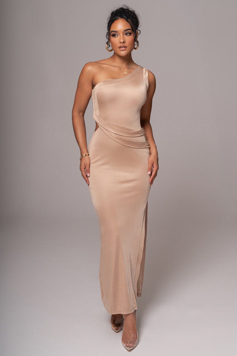 Tan Surrey Maxi Dress