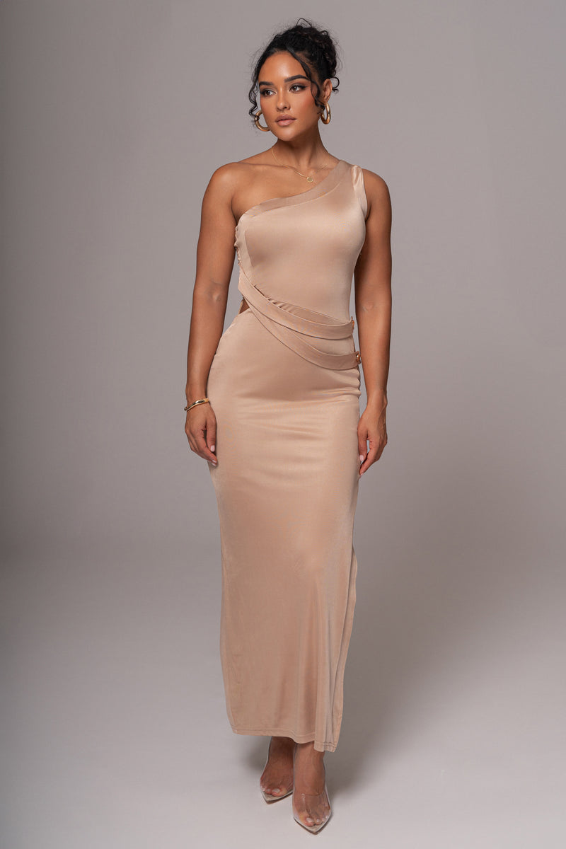 Tan Surrey Maxi Dress