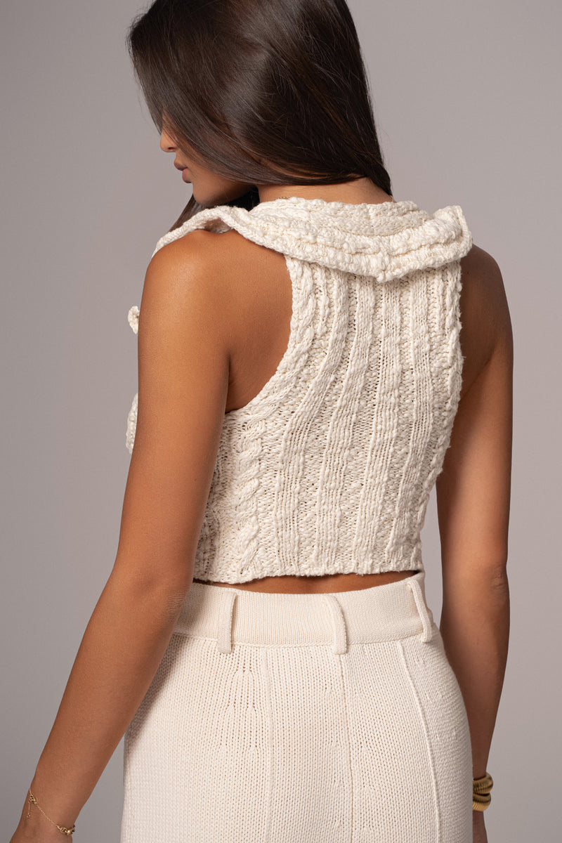 Buttercream Drift Knit Top