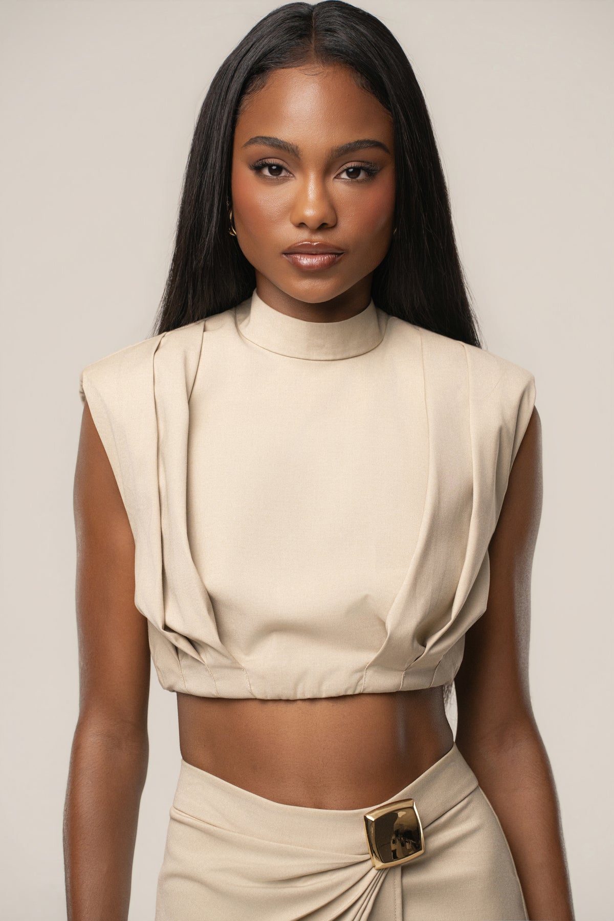 Stone Inner Glow Crop Top