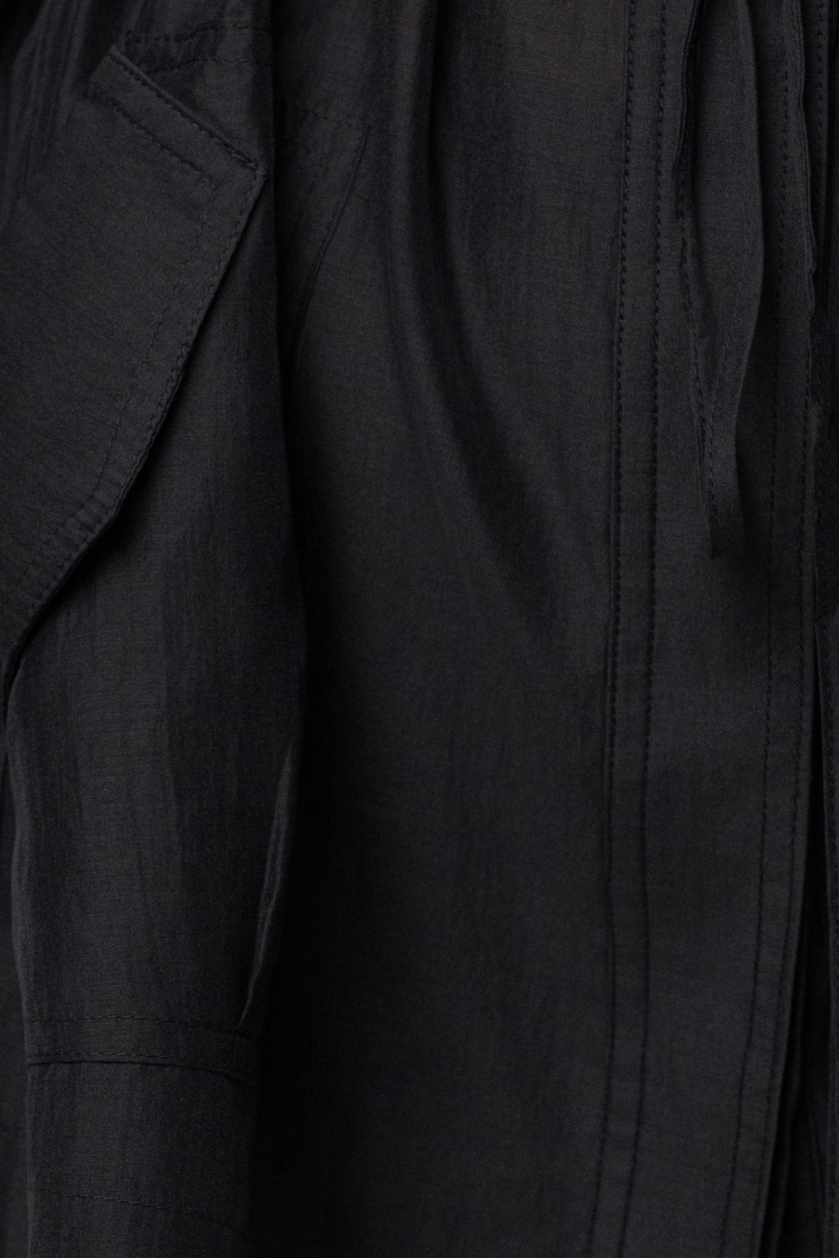 Black Explorer Sheer Jacket