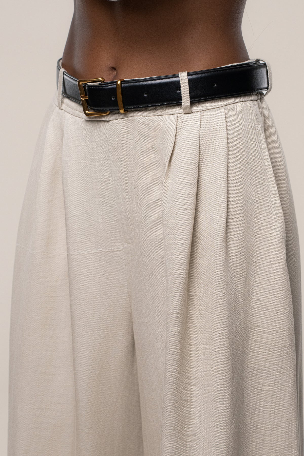 Stone Weekend Barrel Trouser - JLUXLABEL