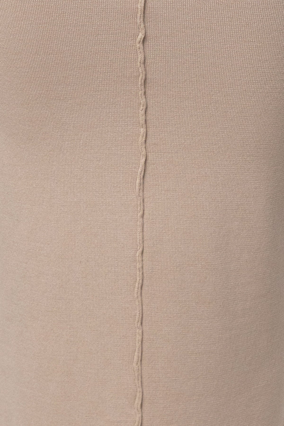 Sand Mock Neck Knit Bodysuit - JLUXLABEL