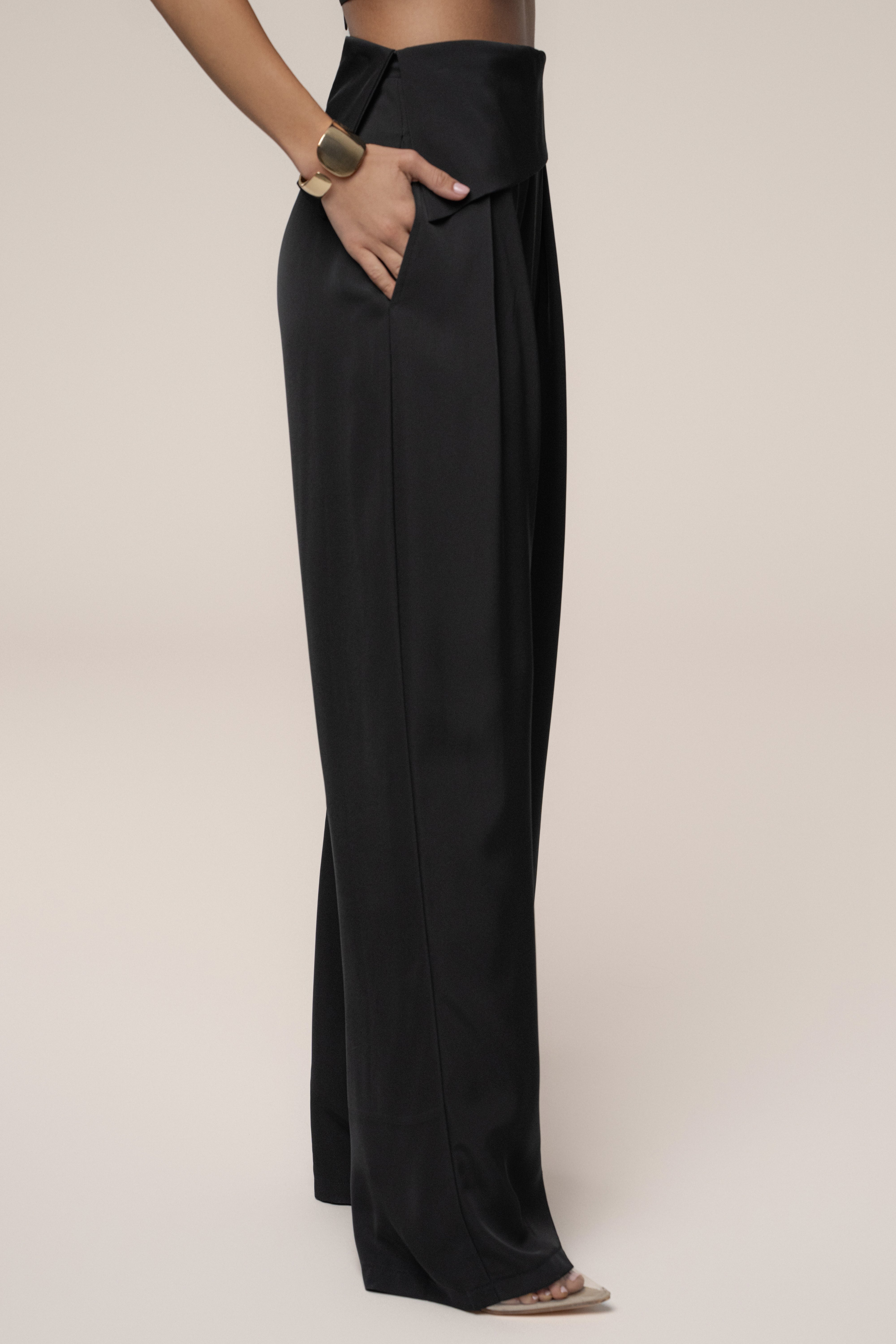 Black Executive Trousers - JLUXLABEL