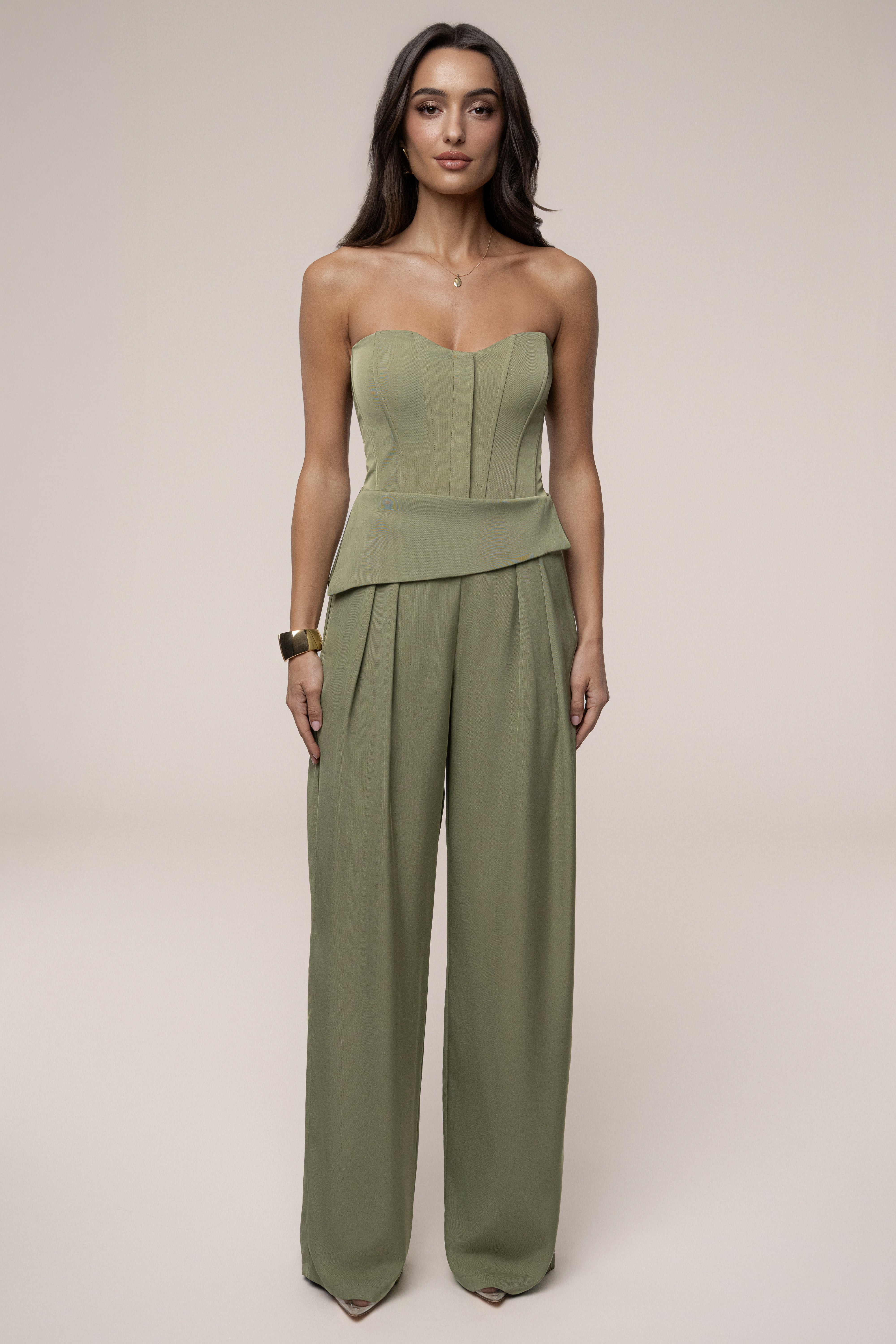 Olive Executive Trousers - JLUXLABEL