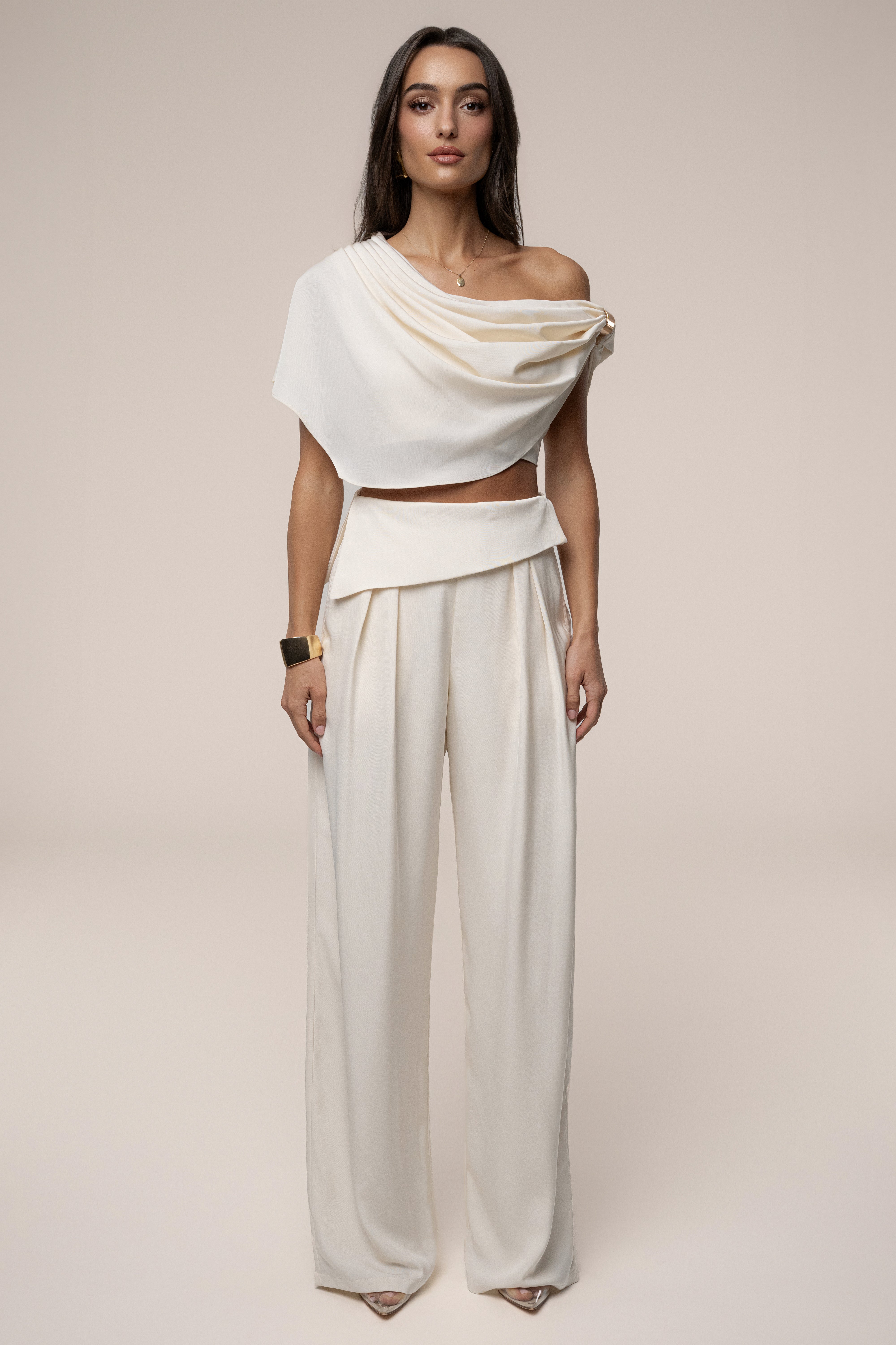 Buttercream Executive Trousers - JLUXLABEL