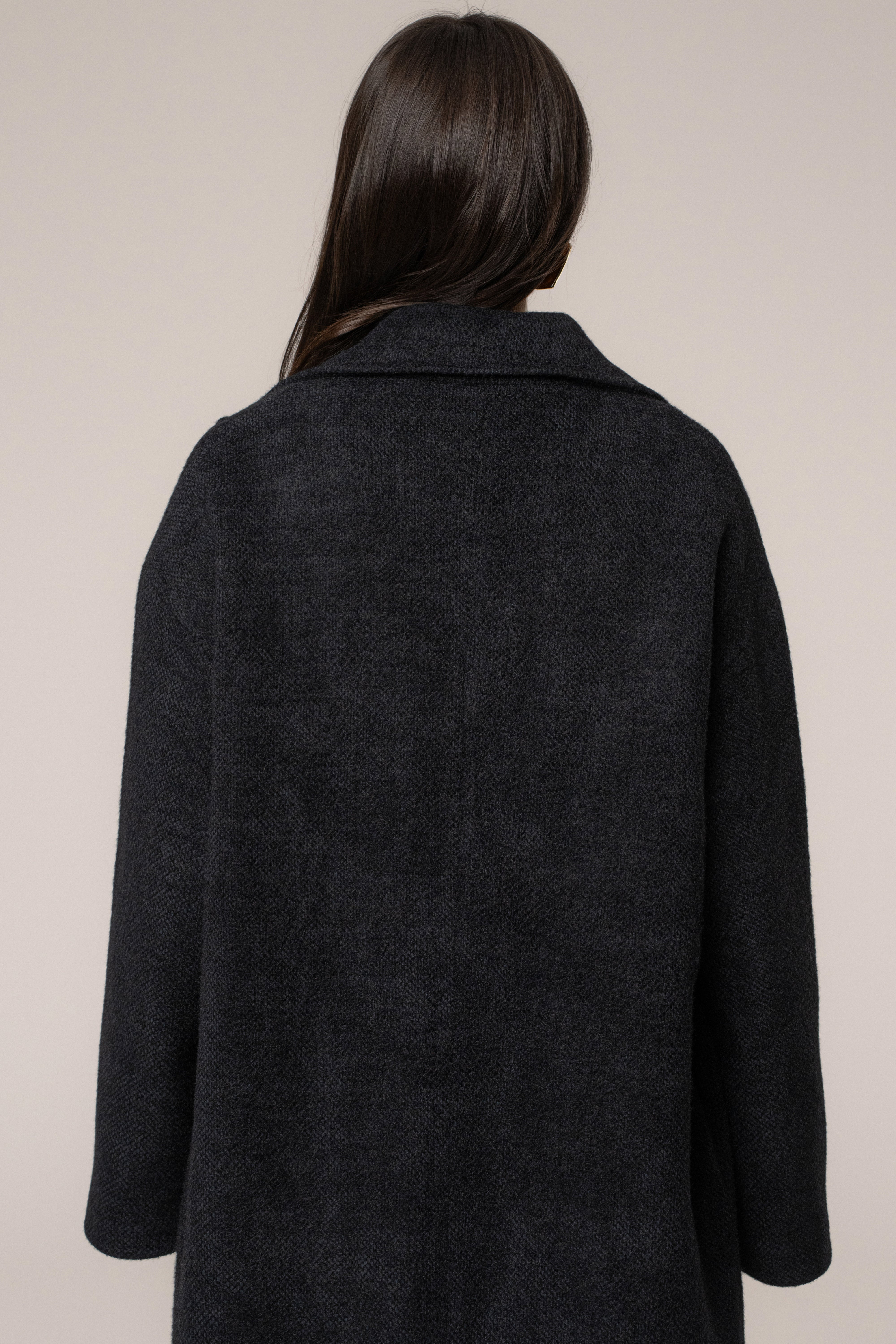 Black Dion Oversized Coat