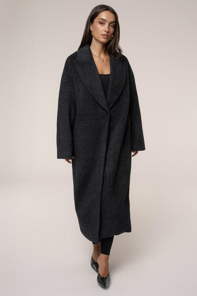 Black Dion Oversized Coat