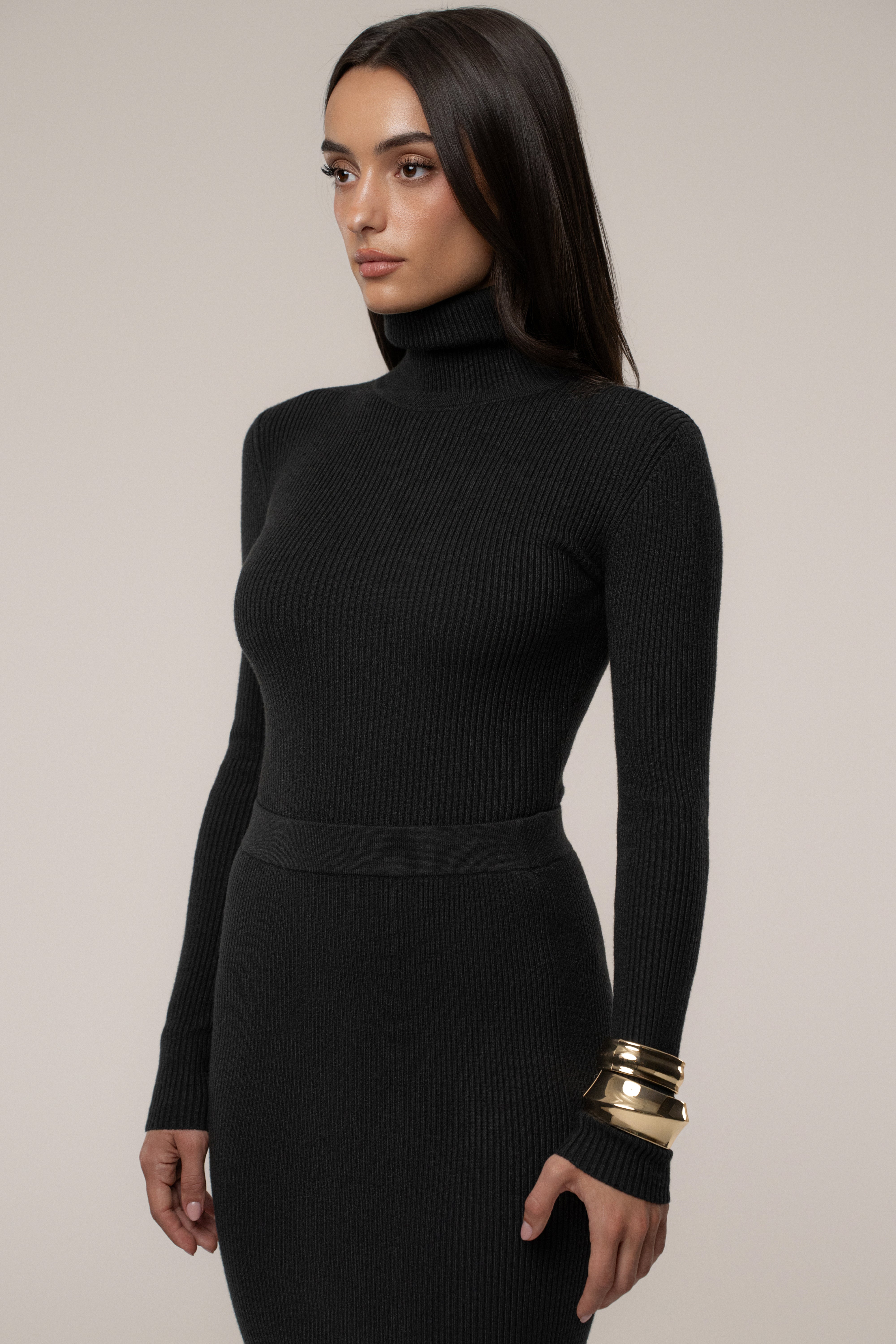 Black Cardinal Essential Knit Skirt