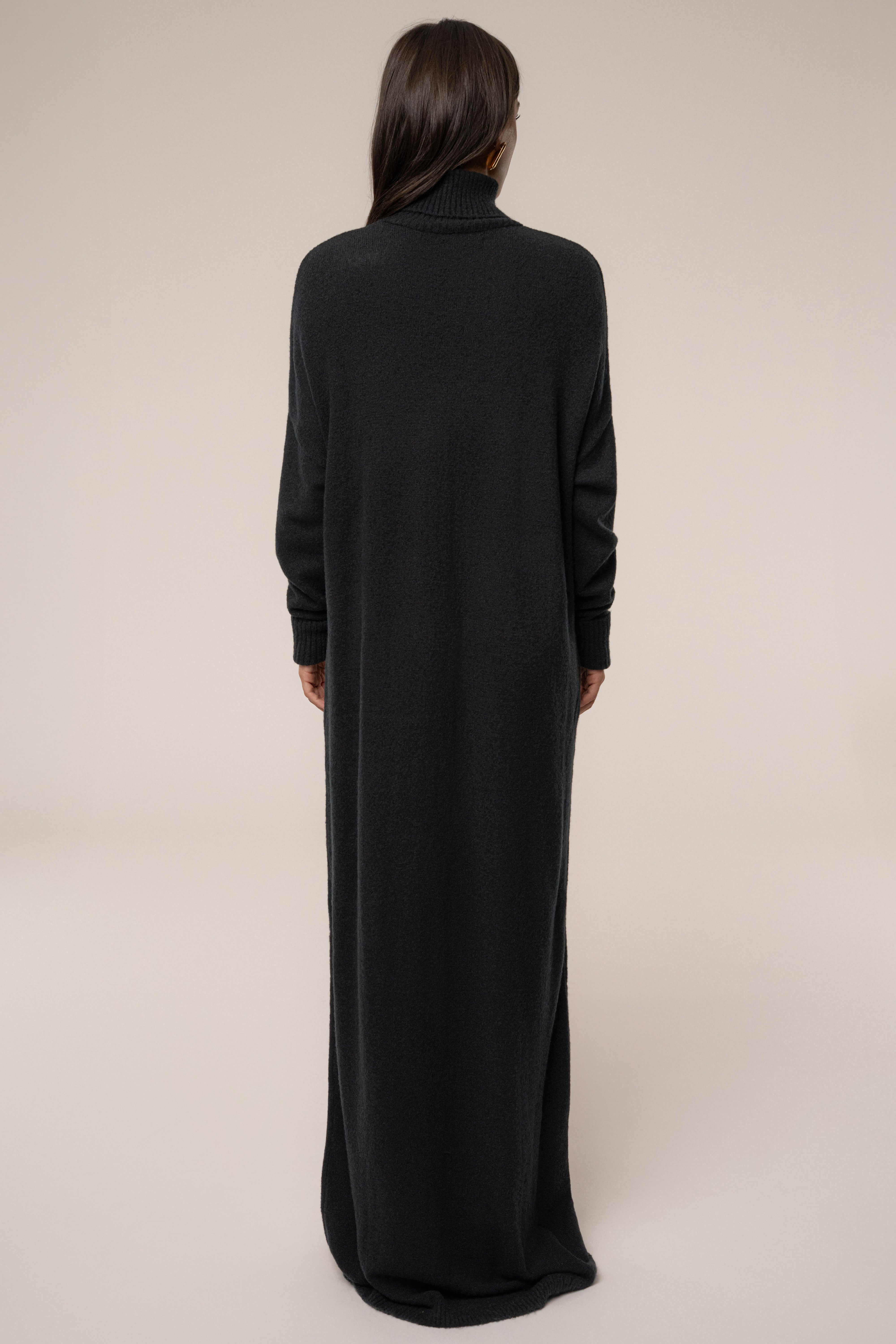 Black Hartley Knit Maxi Dress