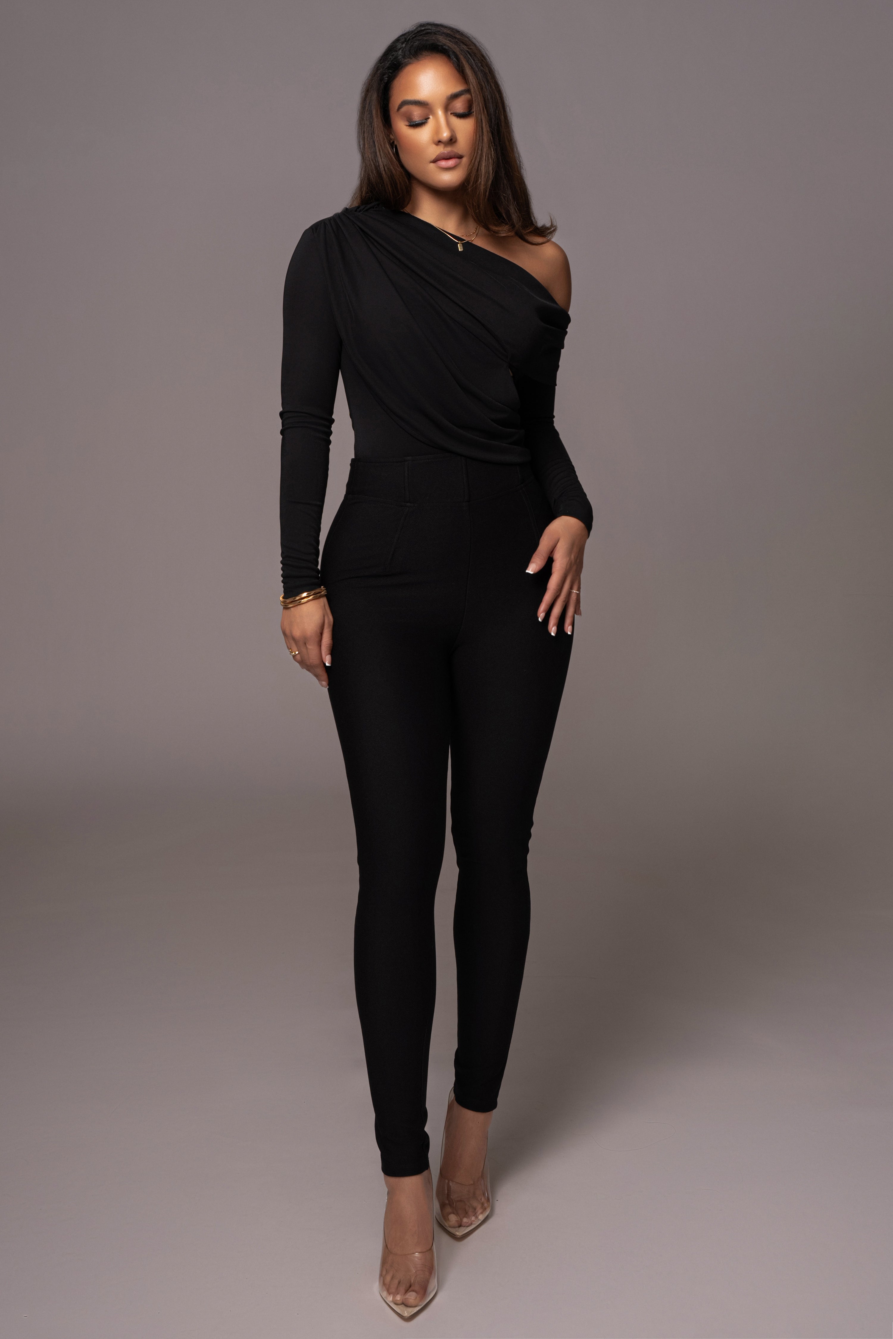 High Waist Skinny Pants