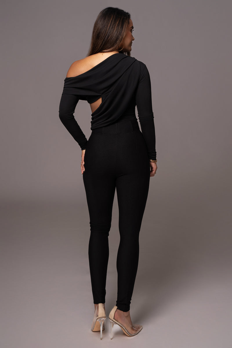 Noir Ultra High Waist Skinny Pants JLUXLABEL
