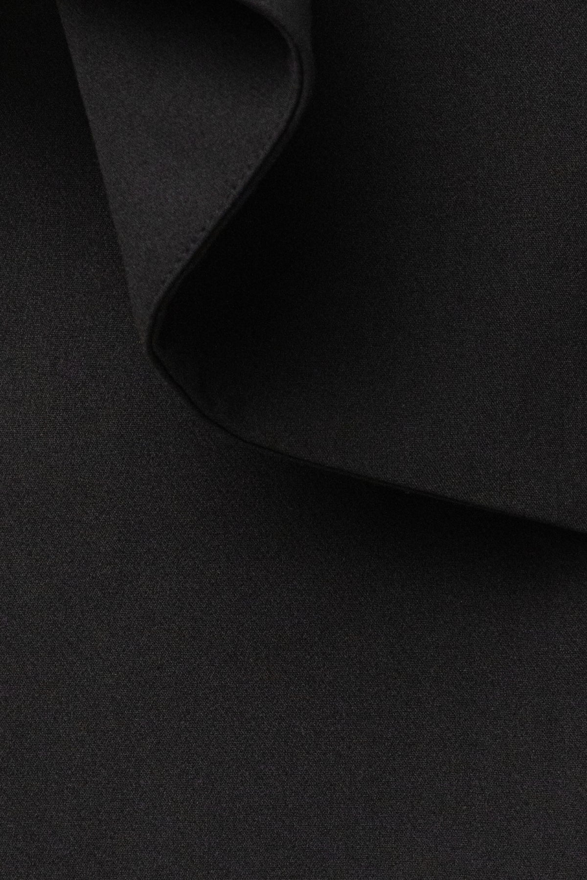 Black Boardroom Tailored Top