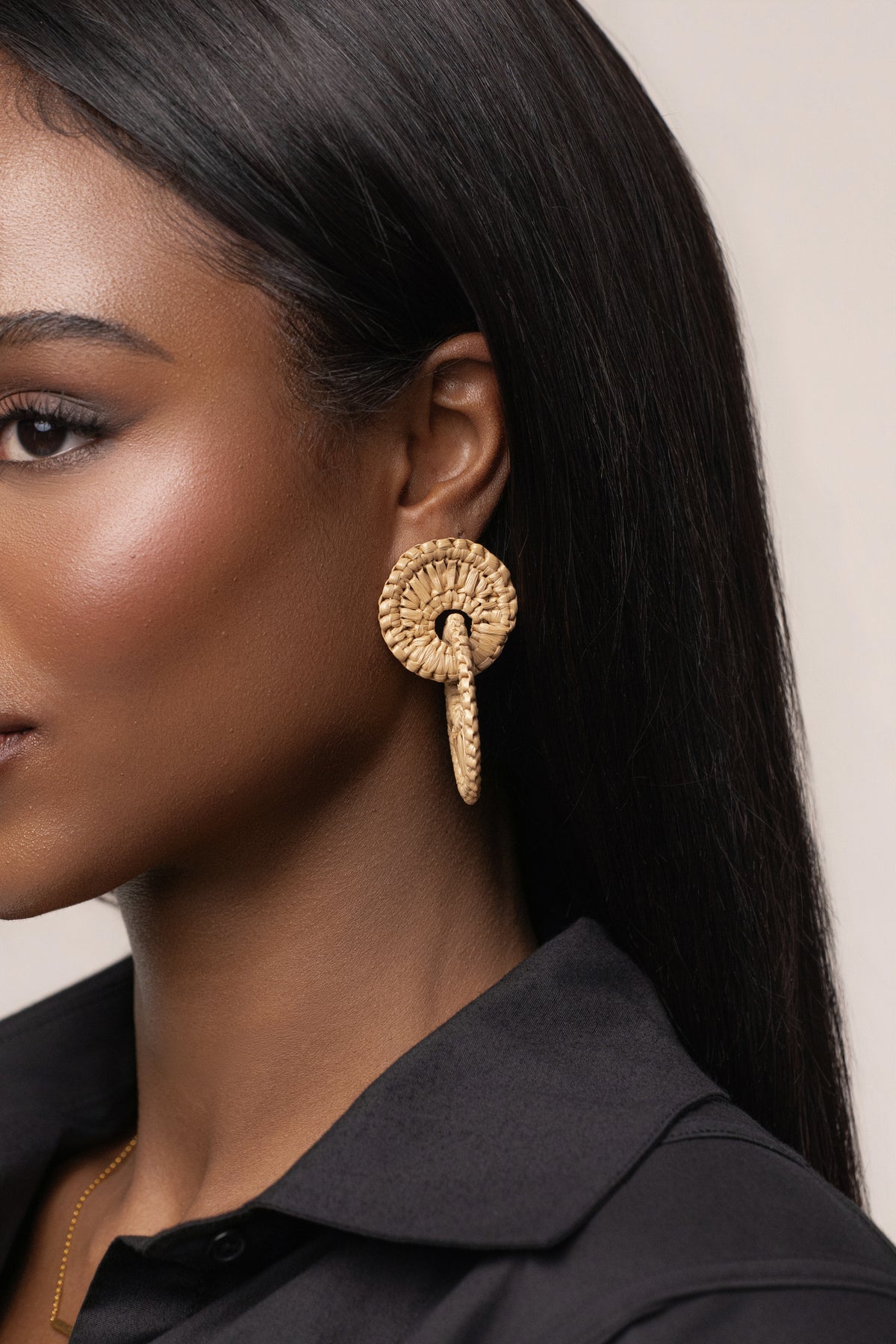 Brown In Her Element Earrings