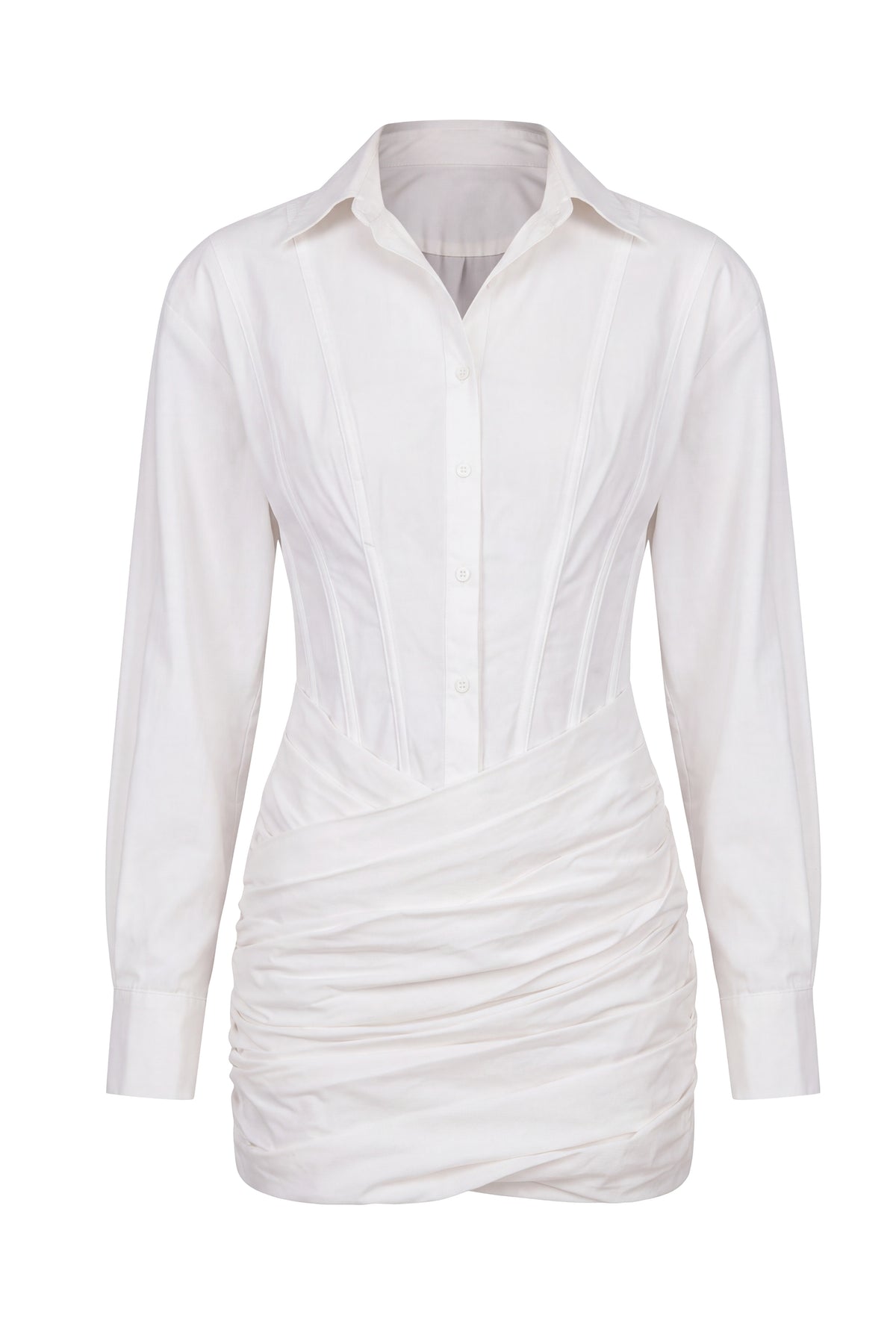 Cream City Girl Shirt Dress