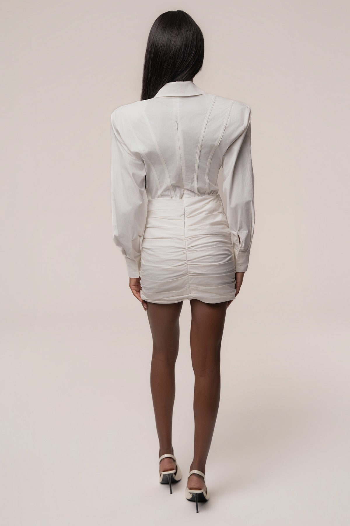 Cream City Girl Shirt Dress