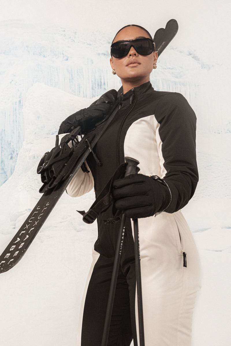 Black Polar Escape Ski Suit