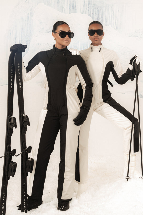 Black Polar Escape Ski Suit