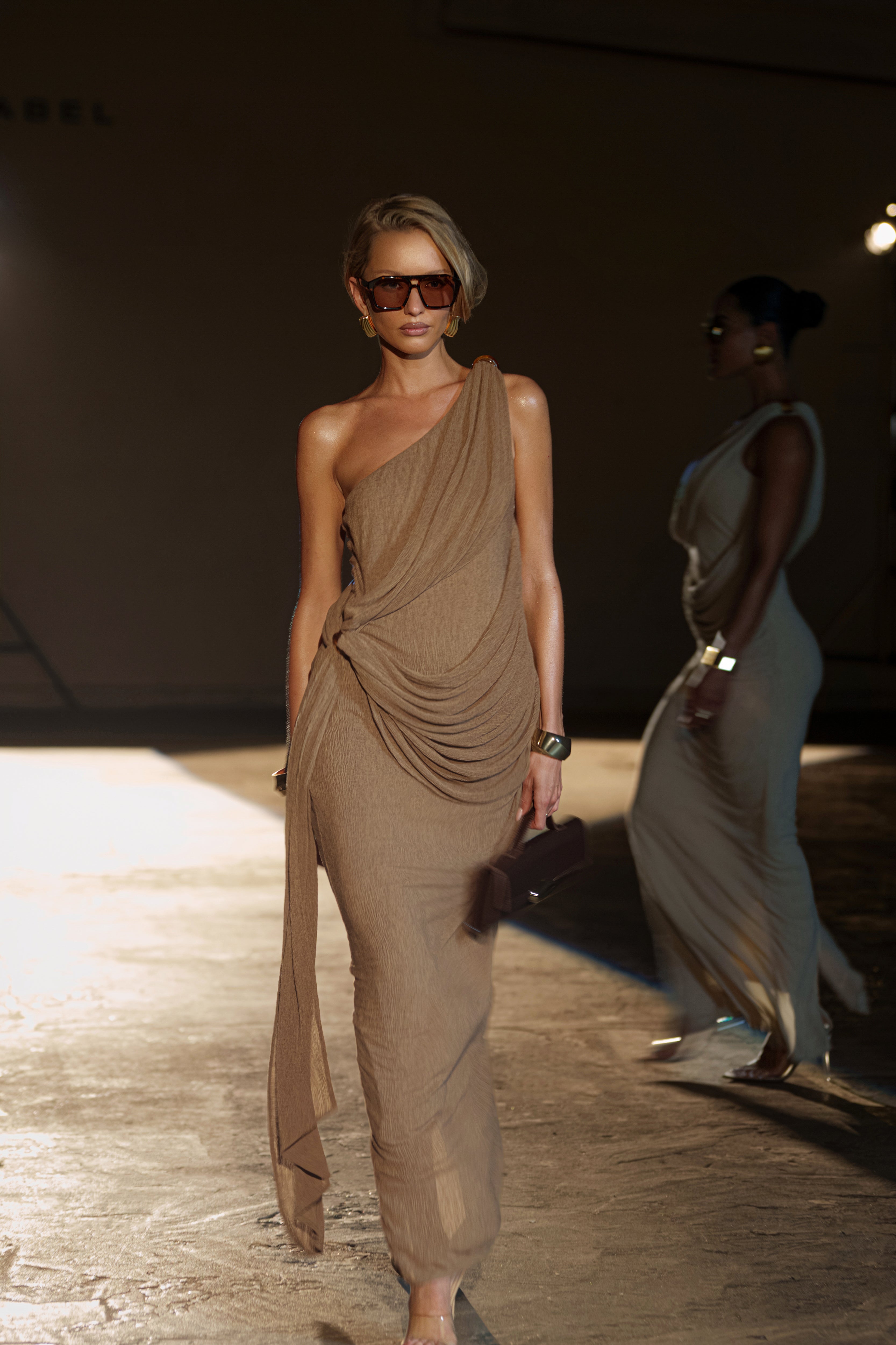 Brown Rich Mocha Wrap Dress