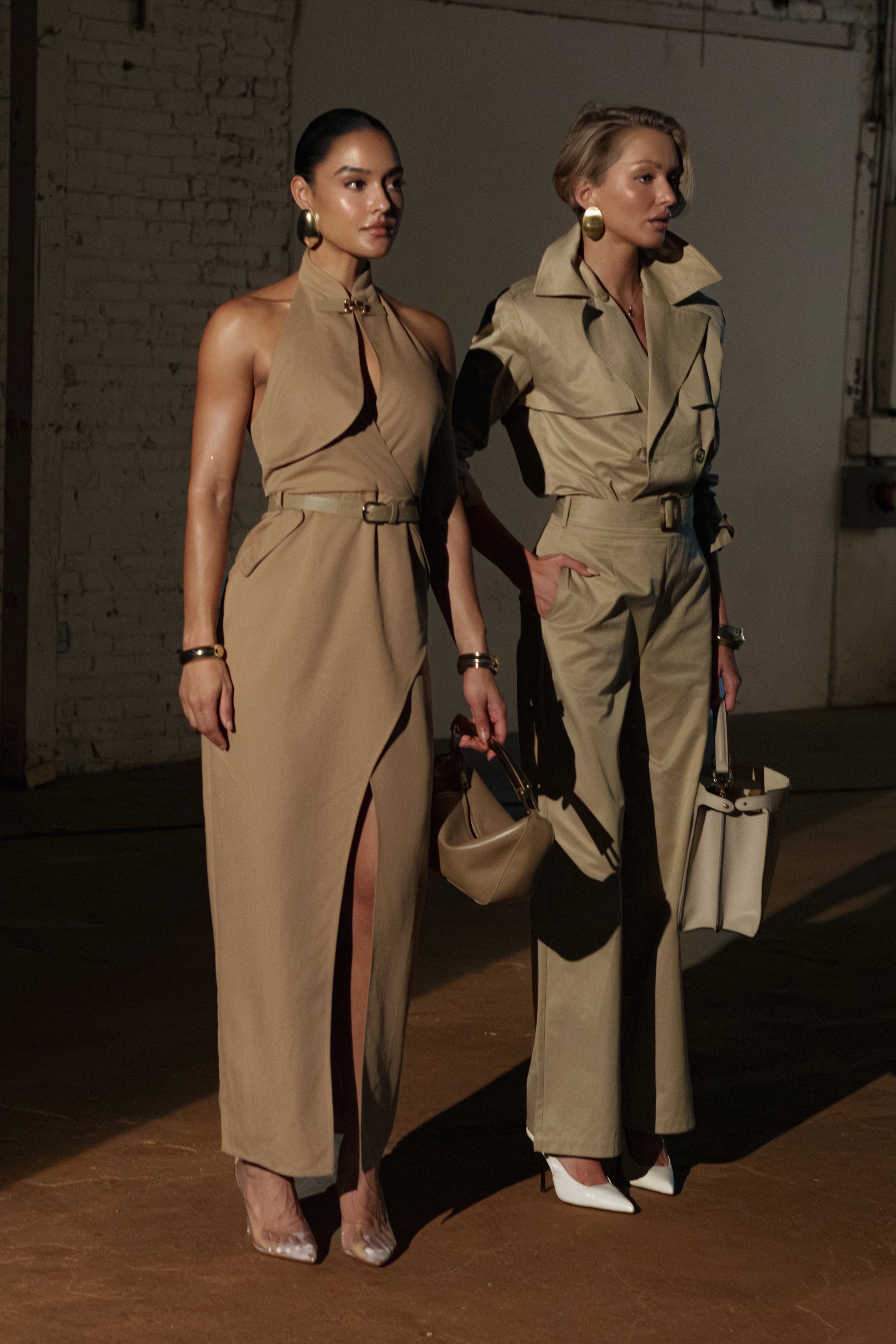 KhaKi Uncharted Belted Trouser