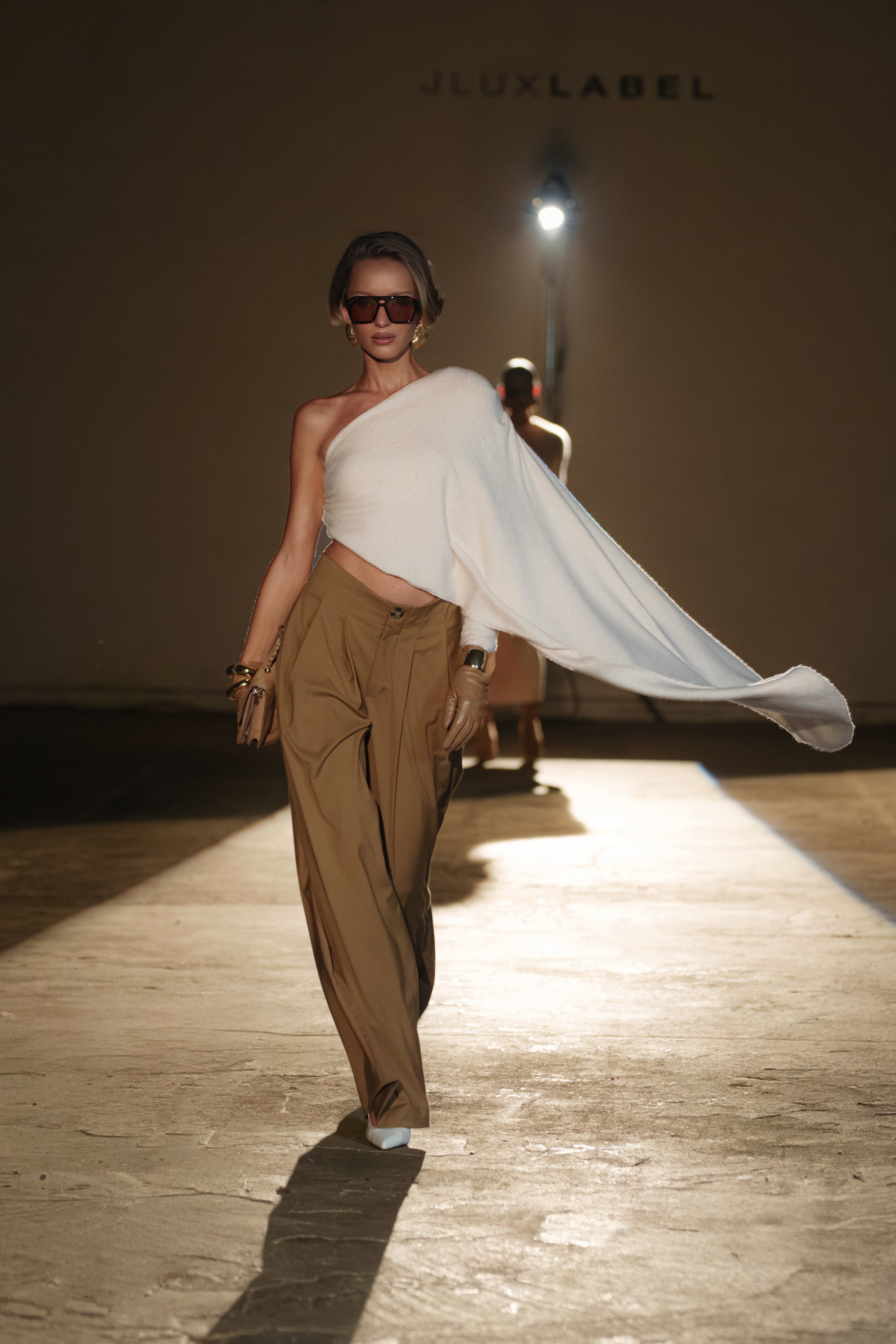 Ivory Capsule One Shoulder Top