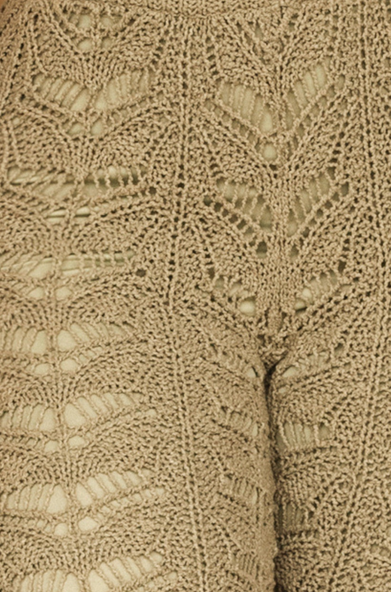 Moss Ocean Eyes Crochet Top - JLUXLABEL