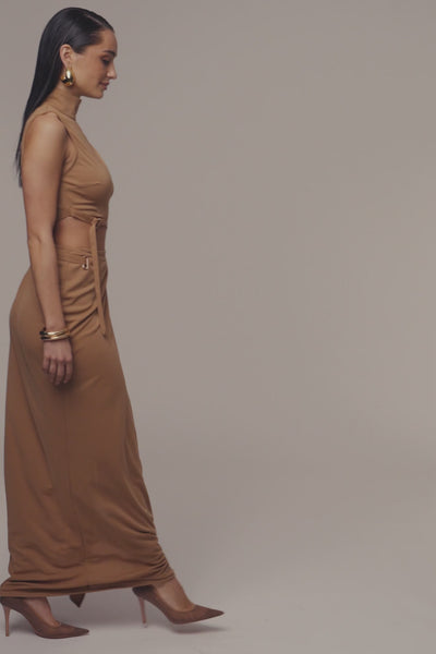 Tan Behind The Scenes Dress