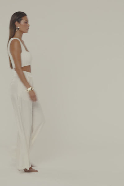 Ivory Soft Form Knit Bralette